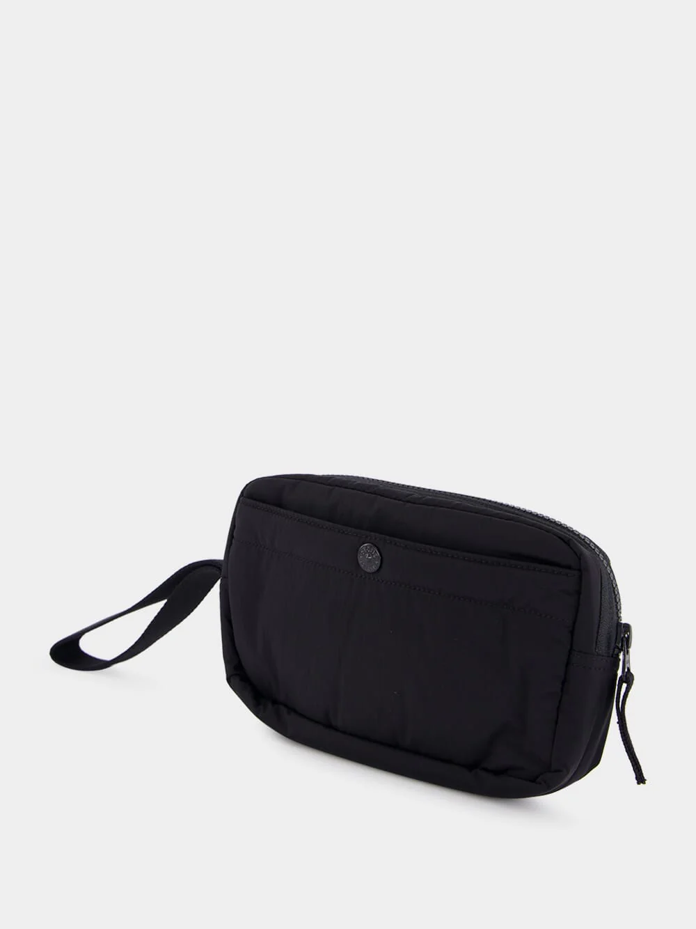 Black Nylon Wrist Pouch with Compass Logo - Image 5