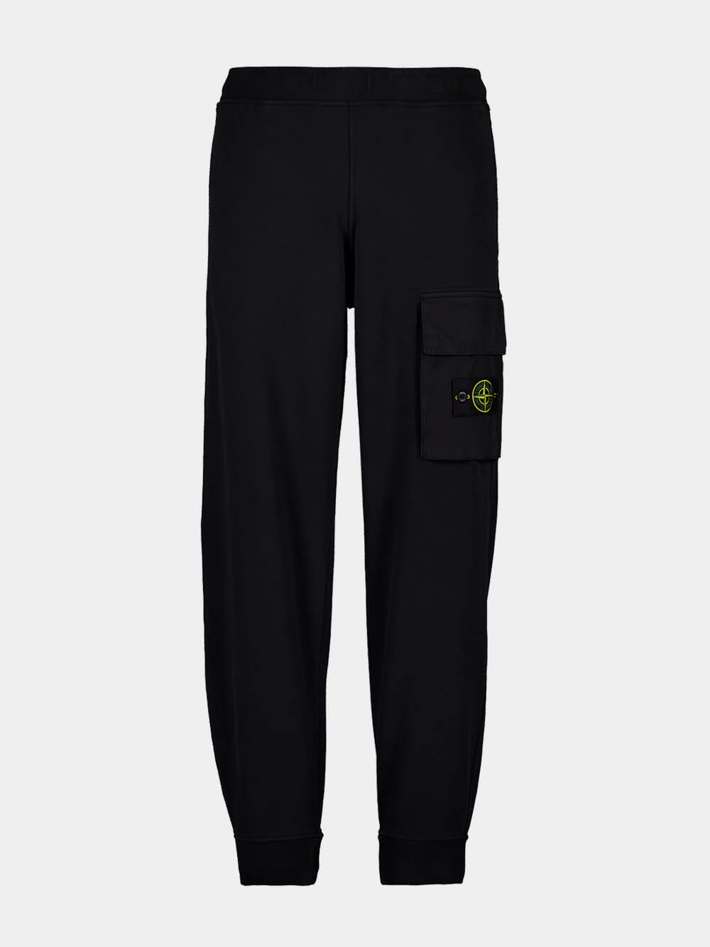 Black Organic Cotton Fleece Joggers