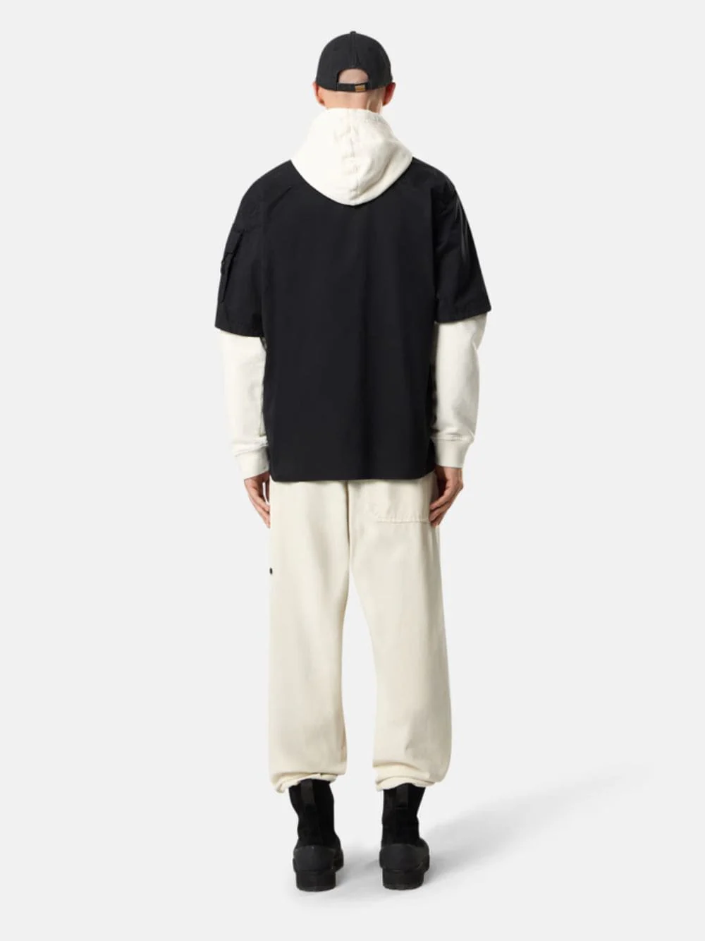 Black Supima® Cotton Short-Sleeve Shirt - Image 3