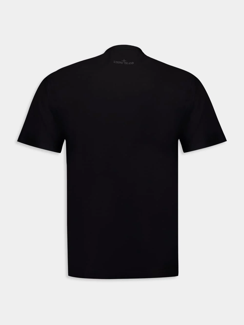 Black Ghost Cotton T-Shirt - Image 2
