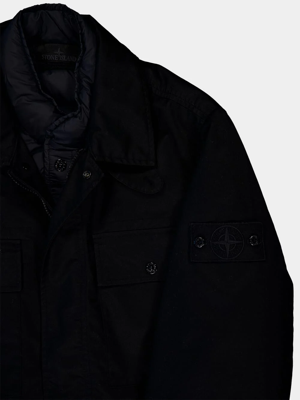 Black Ghost Wool Jacket - Image 3