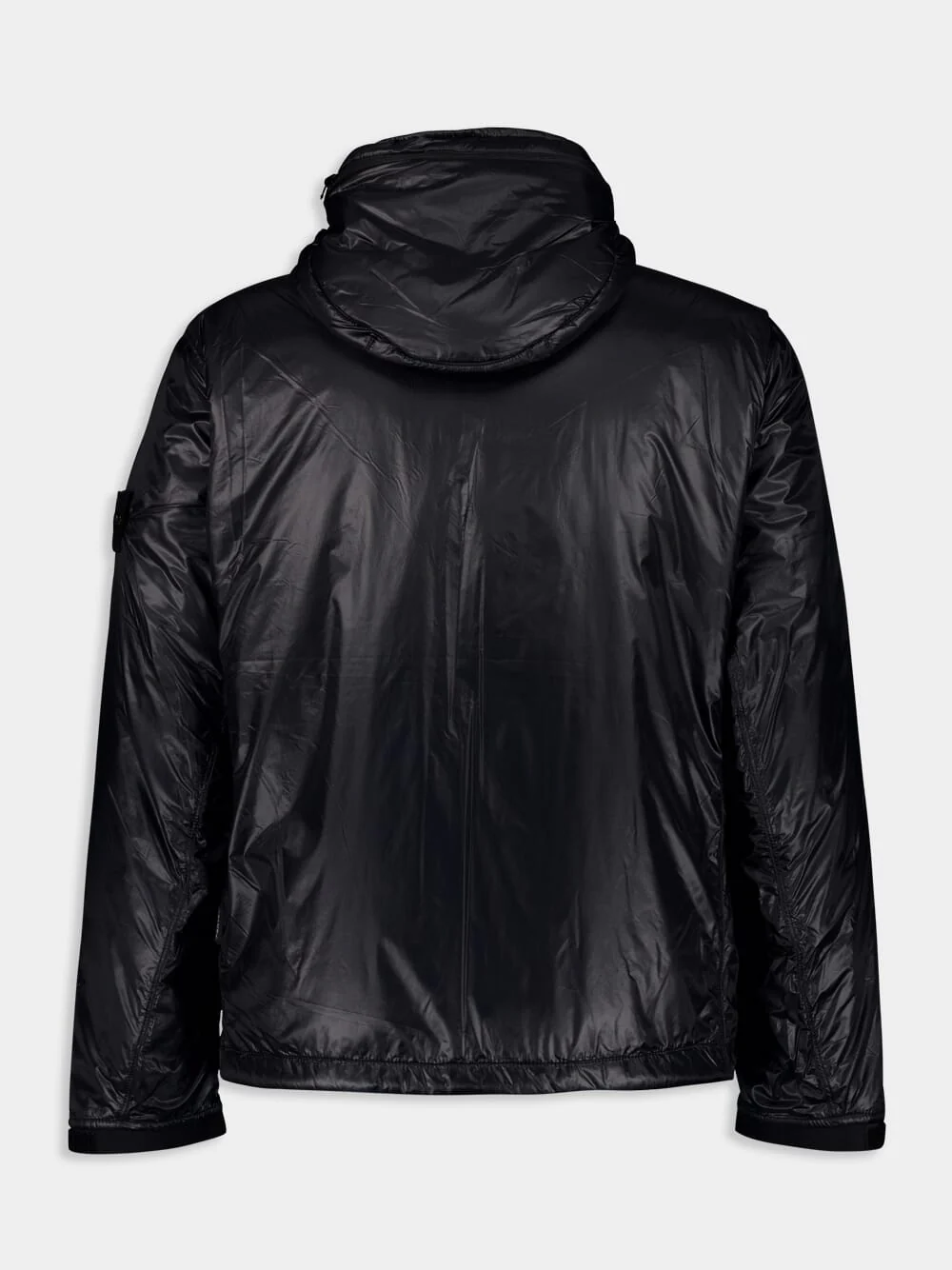 Black Light Packable Blouson with Hood - Image 2