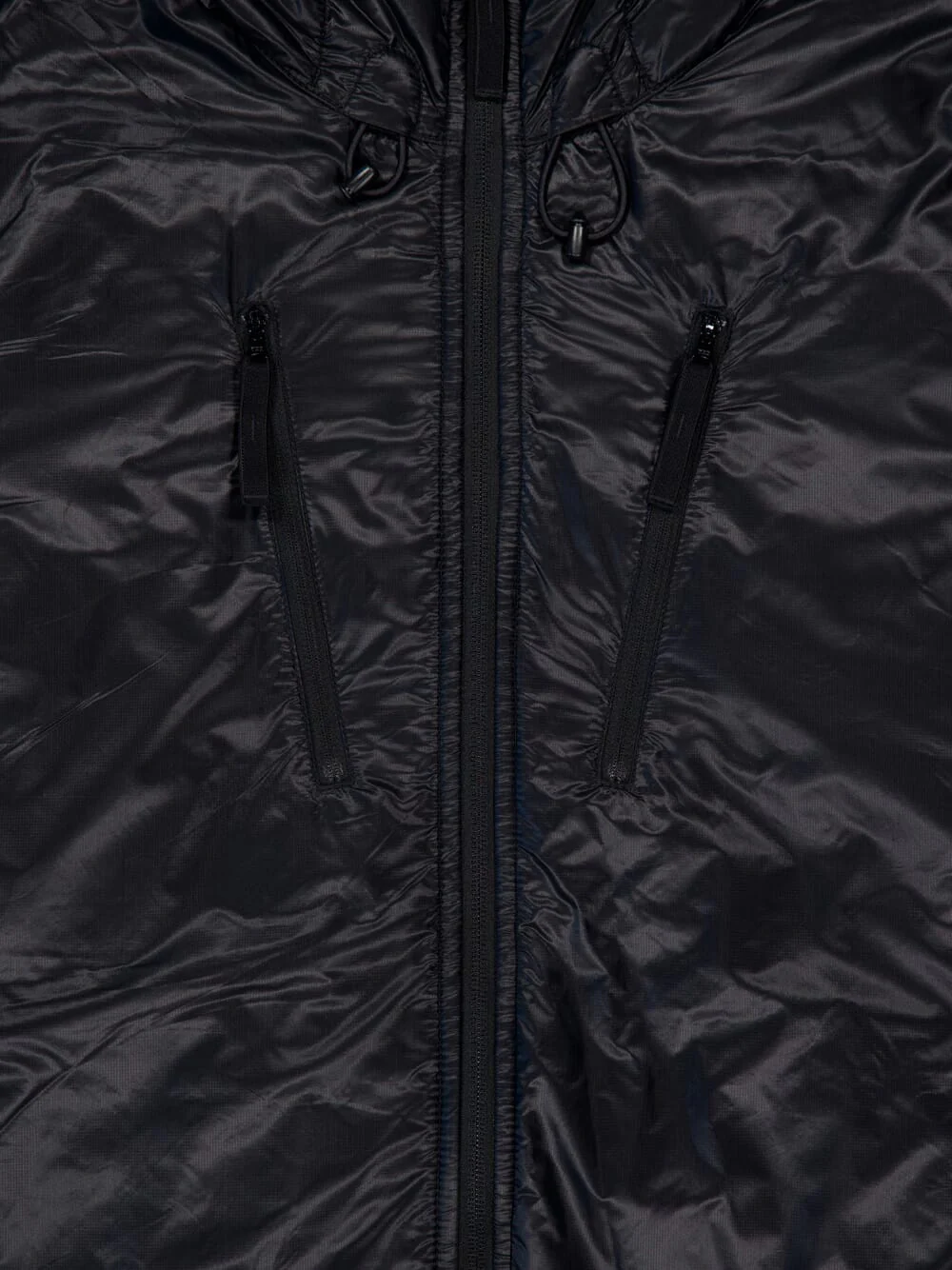 Black Light Packable Blouson with Hood - Image 3