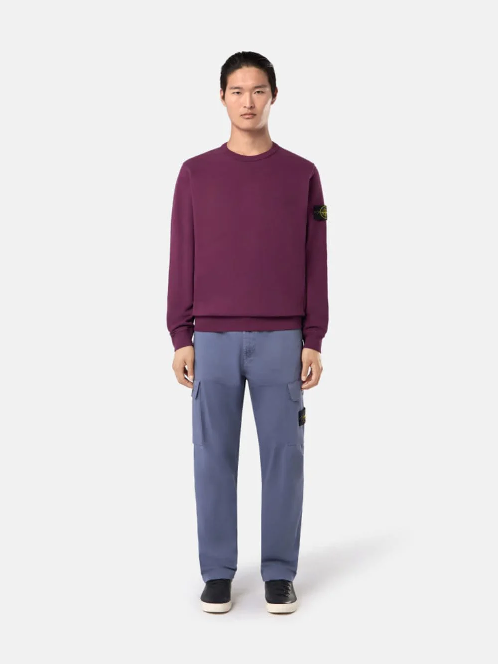 Burgundy Crewneck Sweatshirt - Image 2