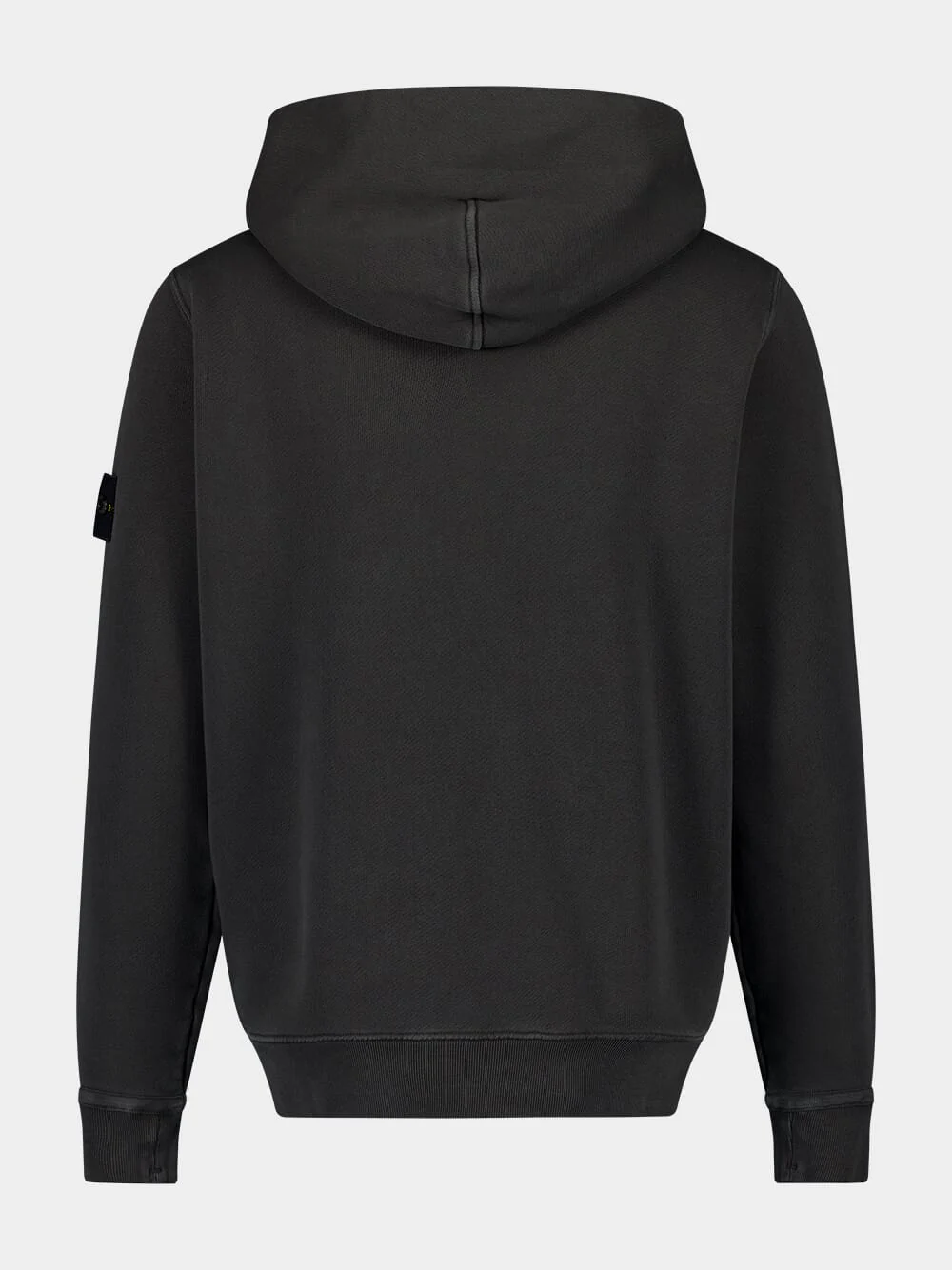 Grey Organic Cotton Zip Sweatshirt - Image 2