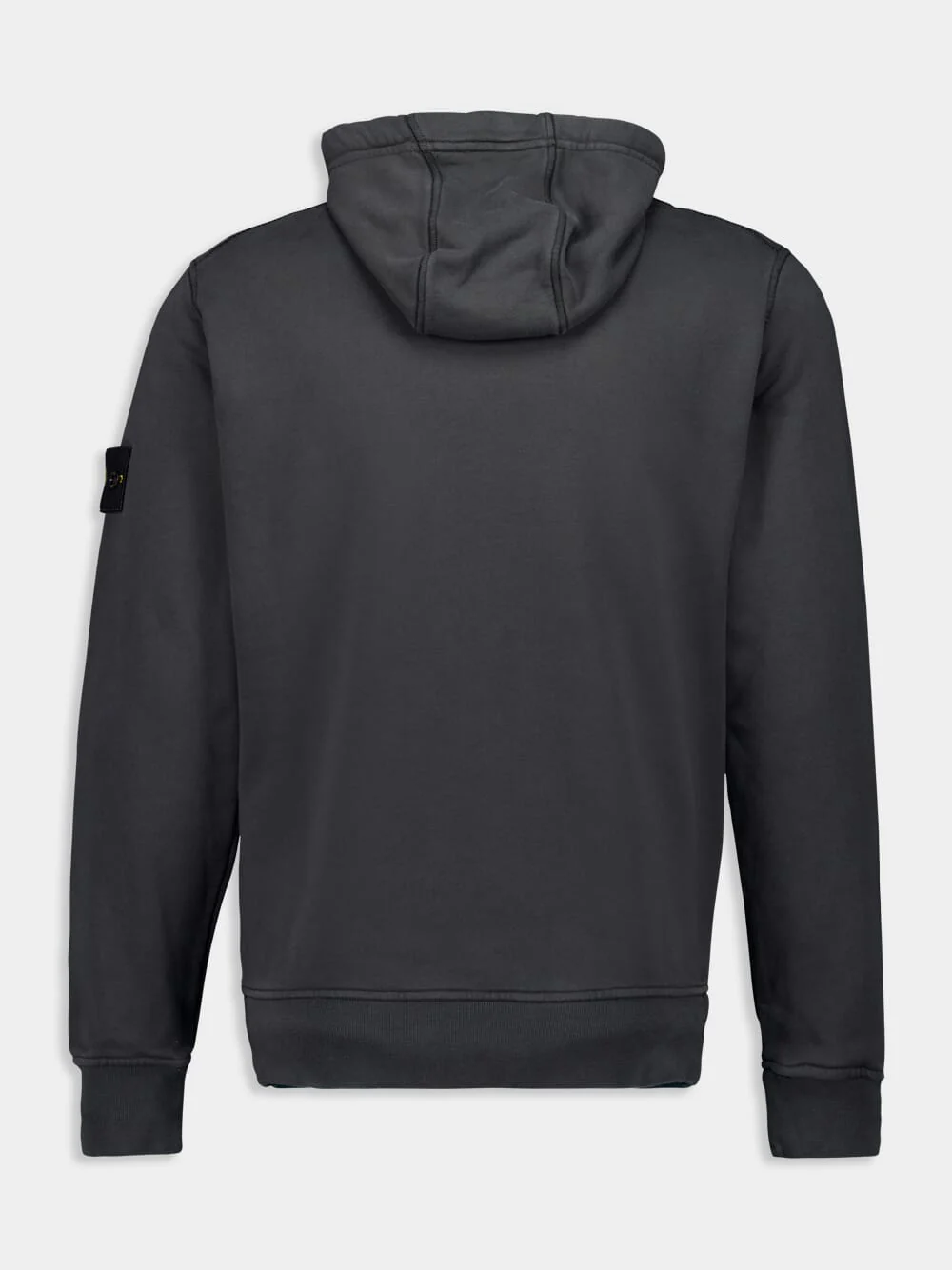 Lead Grey Hooded Sweatshirt with Pouch Pocket - Image 3