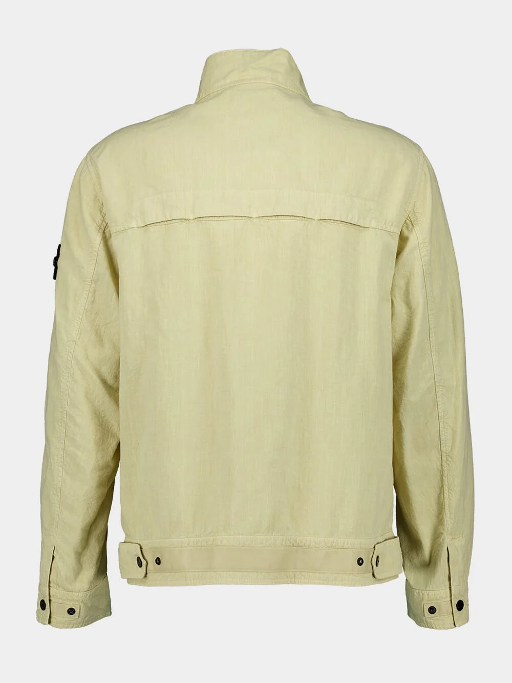 Linen Blend Hooded Jacket - Image 2