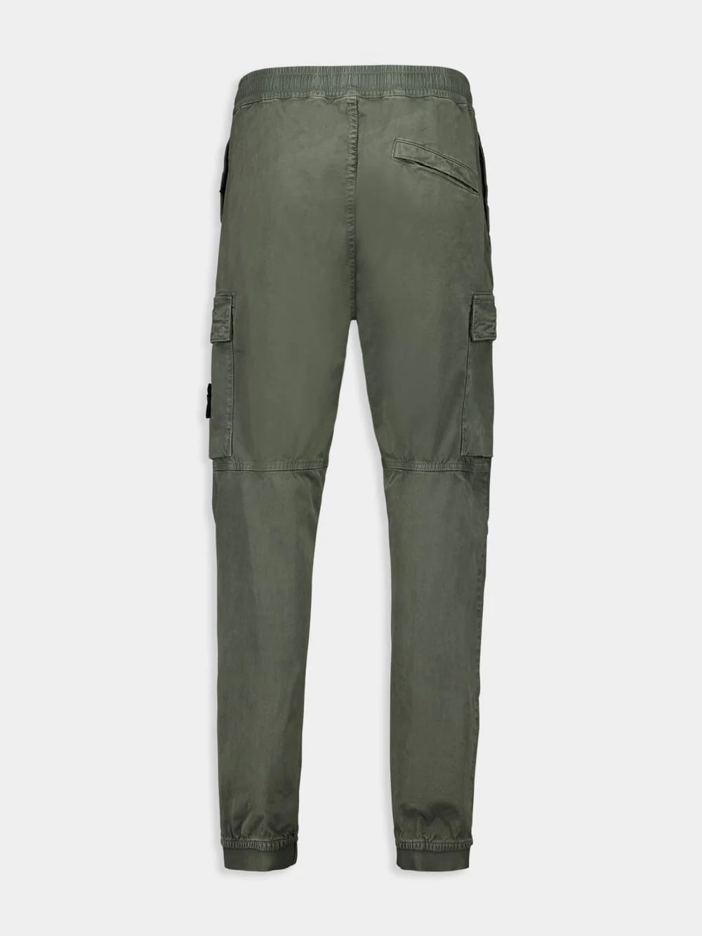Musk Green Regular Tapered Fit Cargo Pants - Image 3