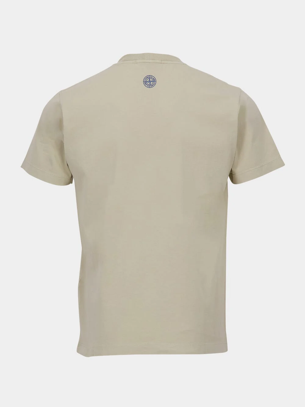 Off White T-shirt with 'Institutional Three' Print - Image 2