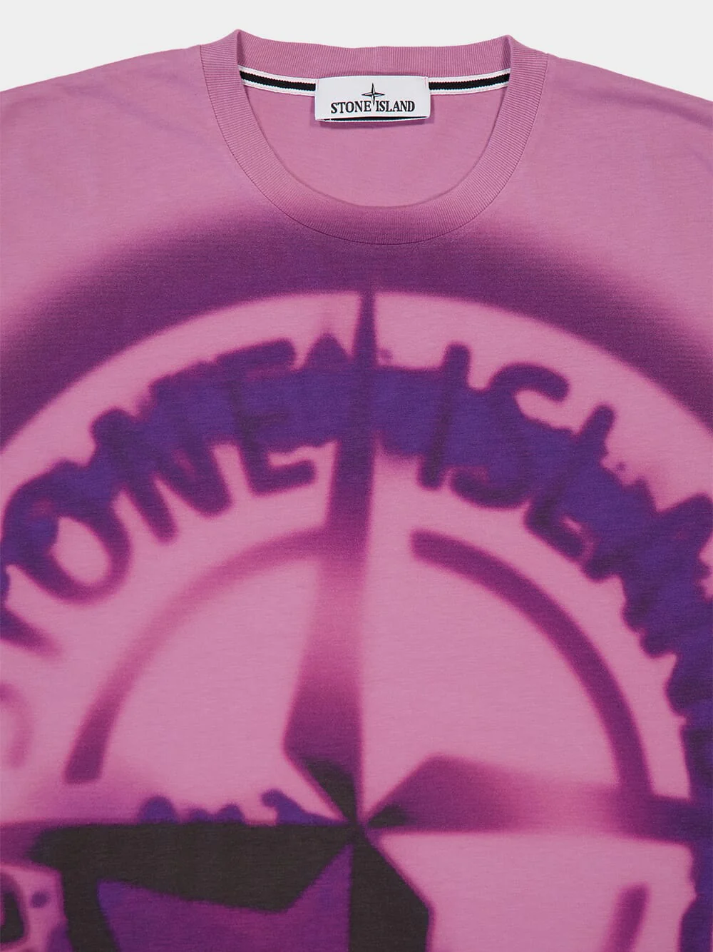 Onion Rose T-Shirt with 'Gradient Compass' Print - Image 3