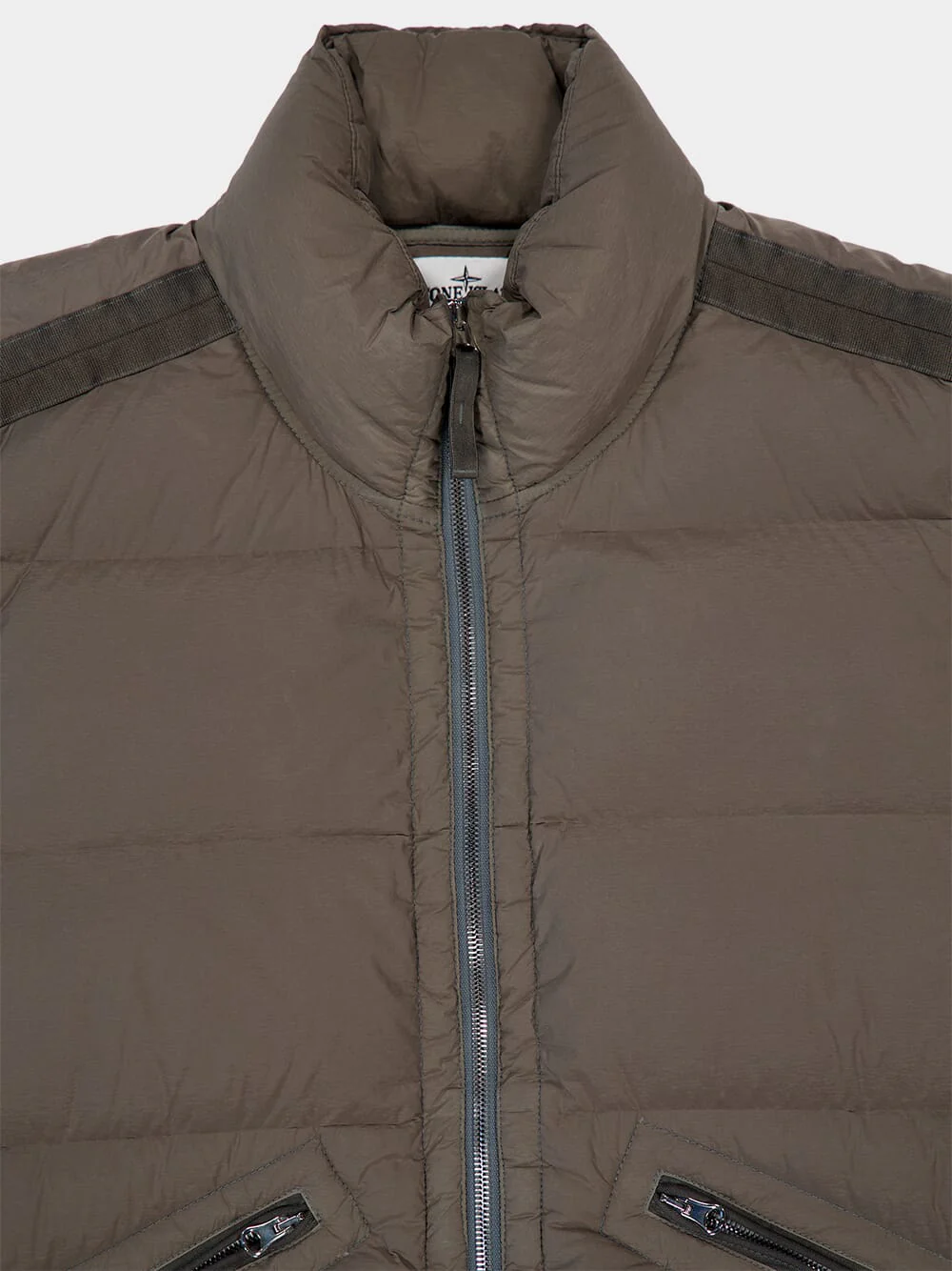 Walnut Brown Down Blouson with Anti-Drop - Image 5