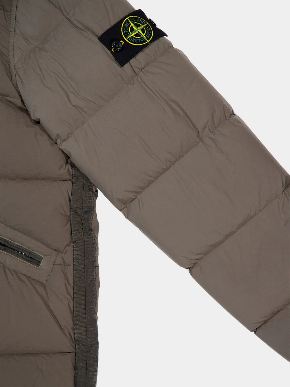 Walnut Brown Down Blouson with Anti-Drop - Image 6