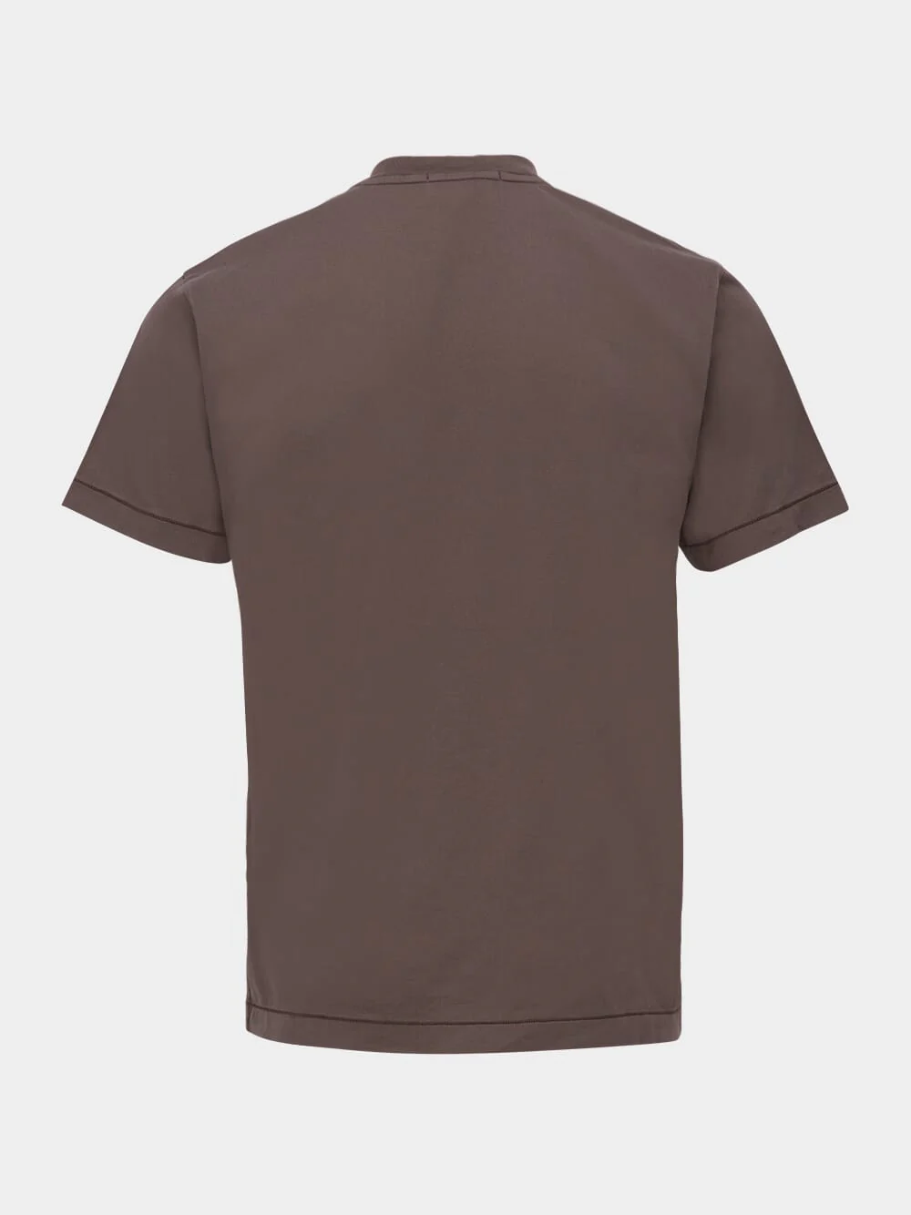 Walnut Brown Slim Fit Short Sleeve T-Shirt - Image 3