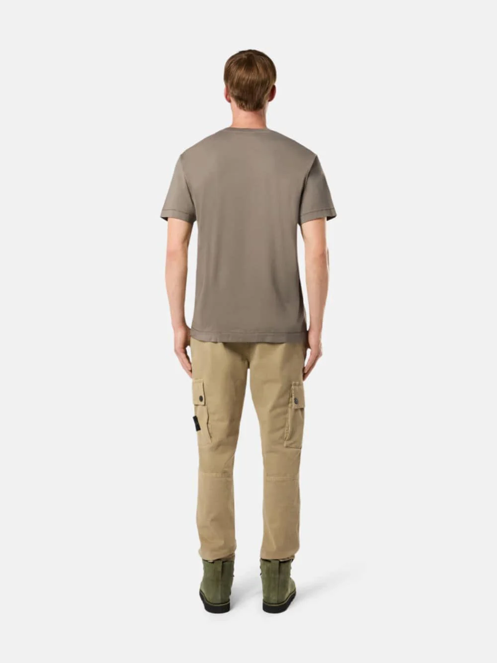 Walnut Brown Slim Fit Short Sleeve T-Shirt - Image 4