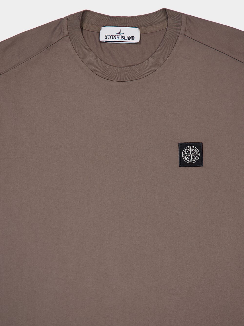 Walnut Brown Slim Fit Short Sleeve T-Shirt - Image 5
