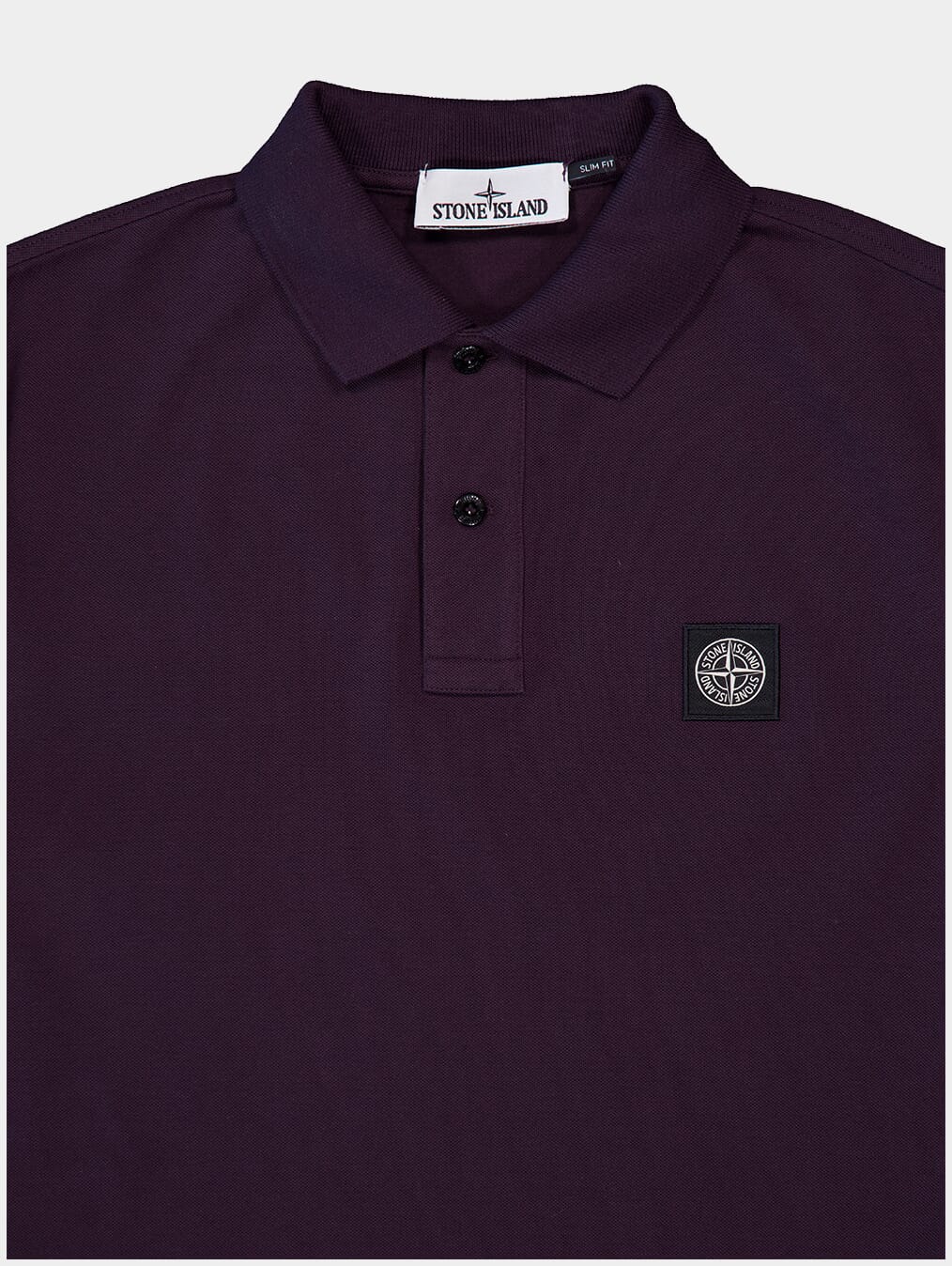 Compass-Motif Short-Sleeved Polo Shirt - Image 3