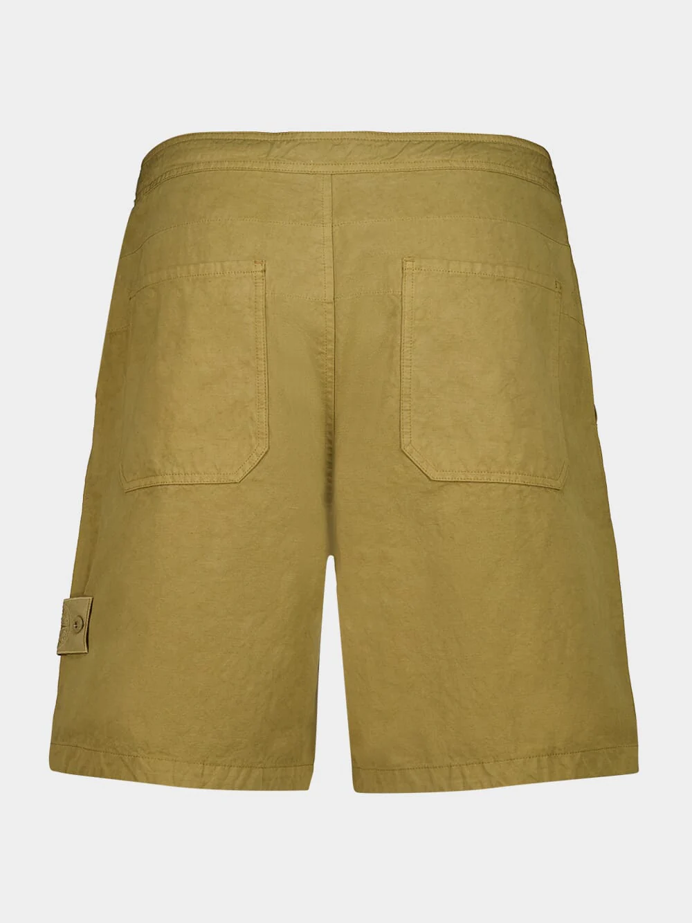 Dark Beige All-Weather Cotton Shorts - Image 2