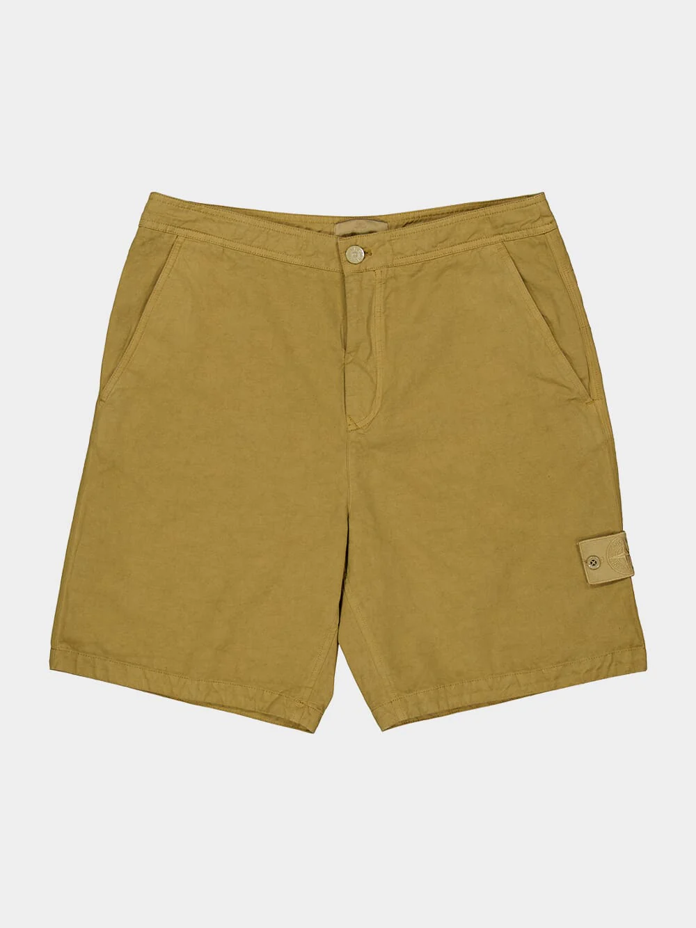 Dark Beige All-Weather Cotton Shorts - Image 5