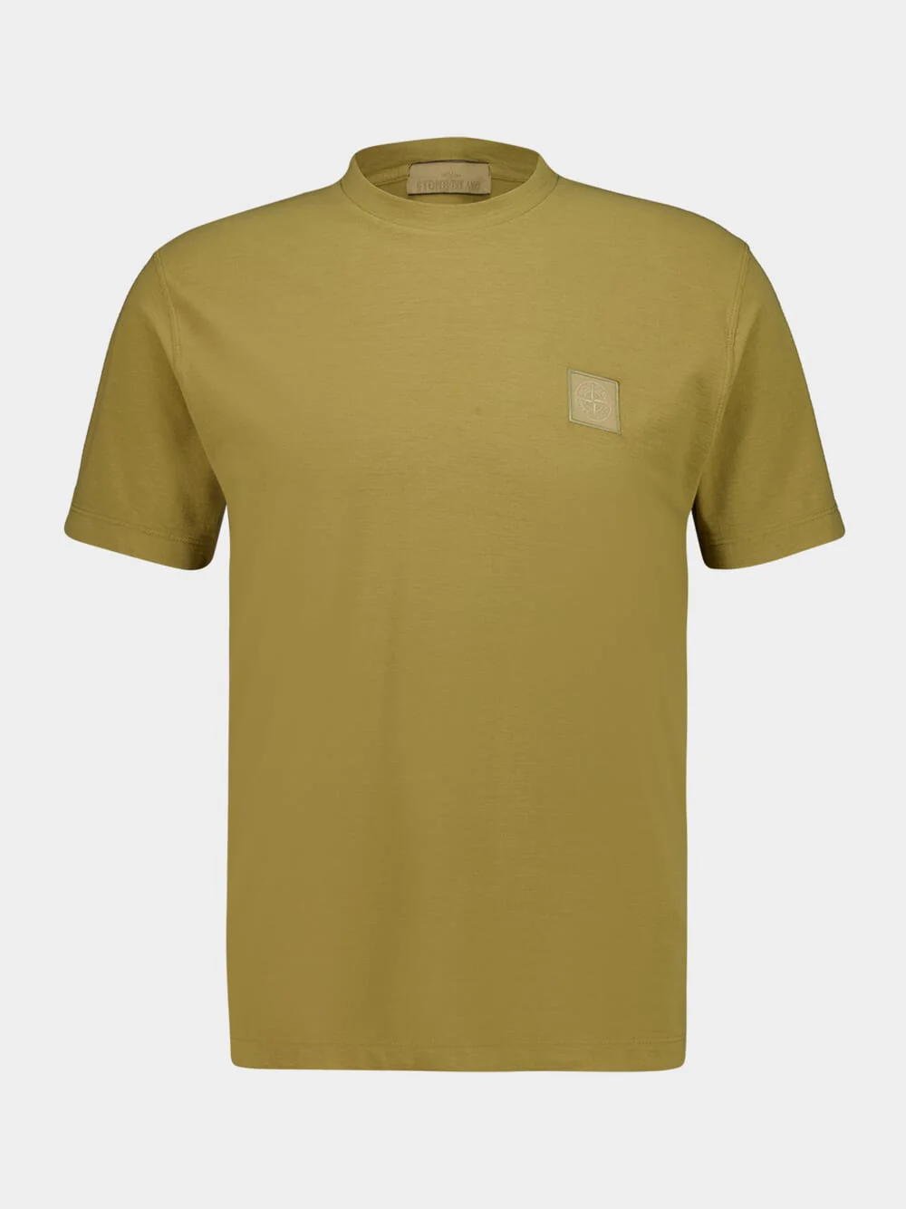 Dark Beige Cotton T-Shirt