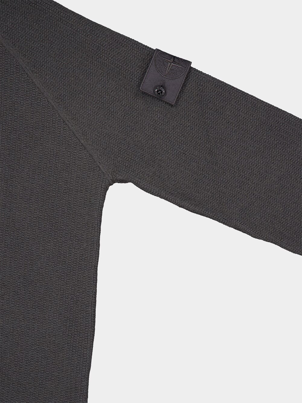 Dark Grey Cashmere Zip-Up Hooded Jumper - Image 6