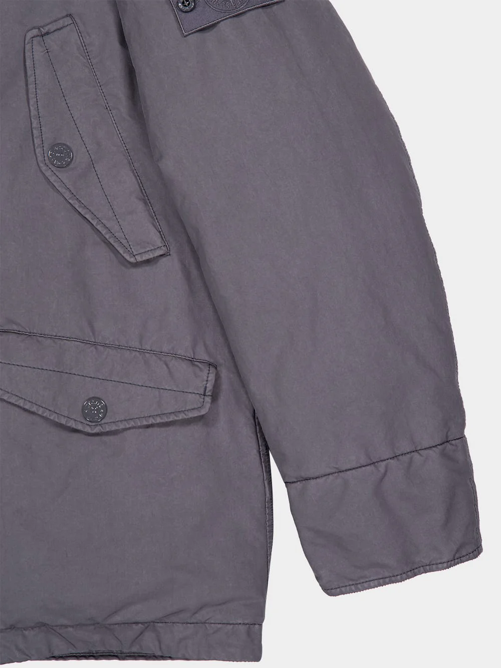Dark Grey Ghost David-TC Down Parka - Image 6