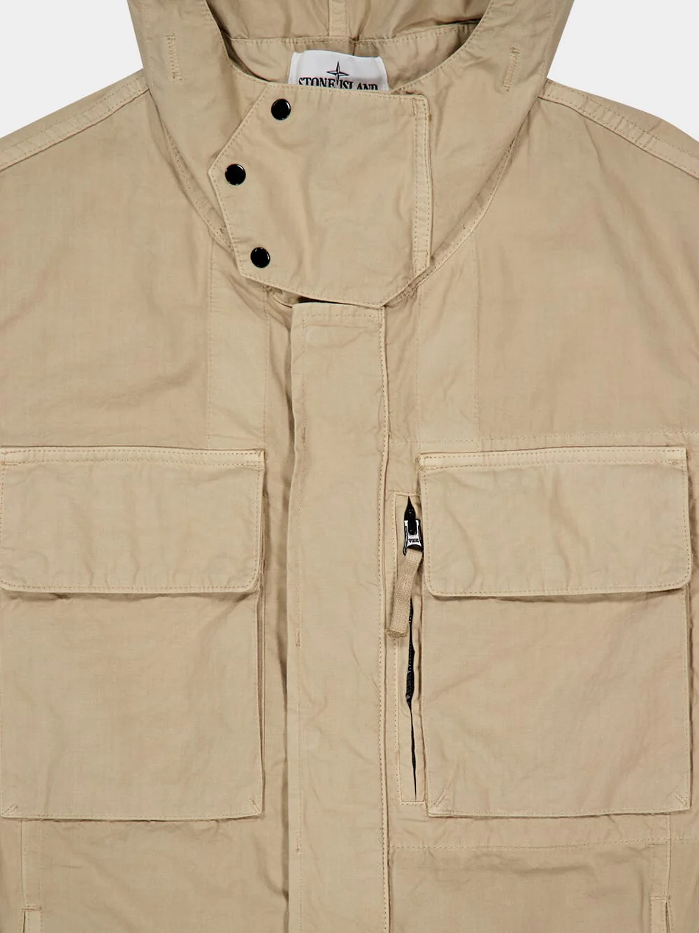 Desert Canvas Weave Organic Cotton Field Jacket - Image 4