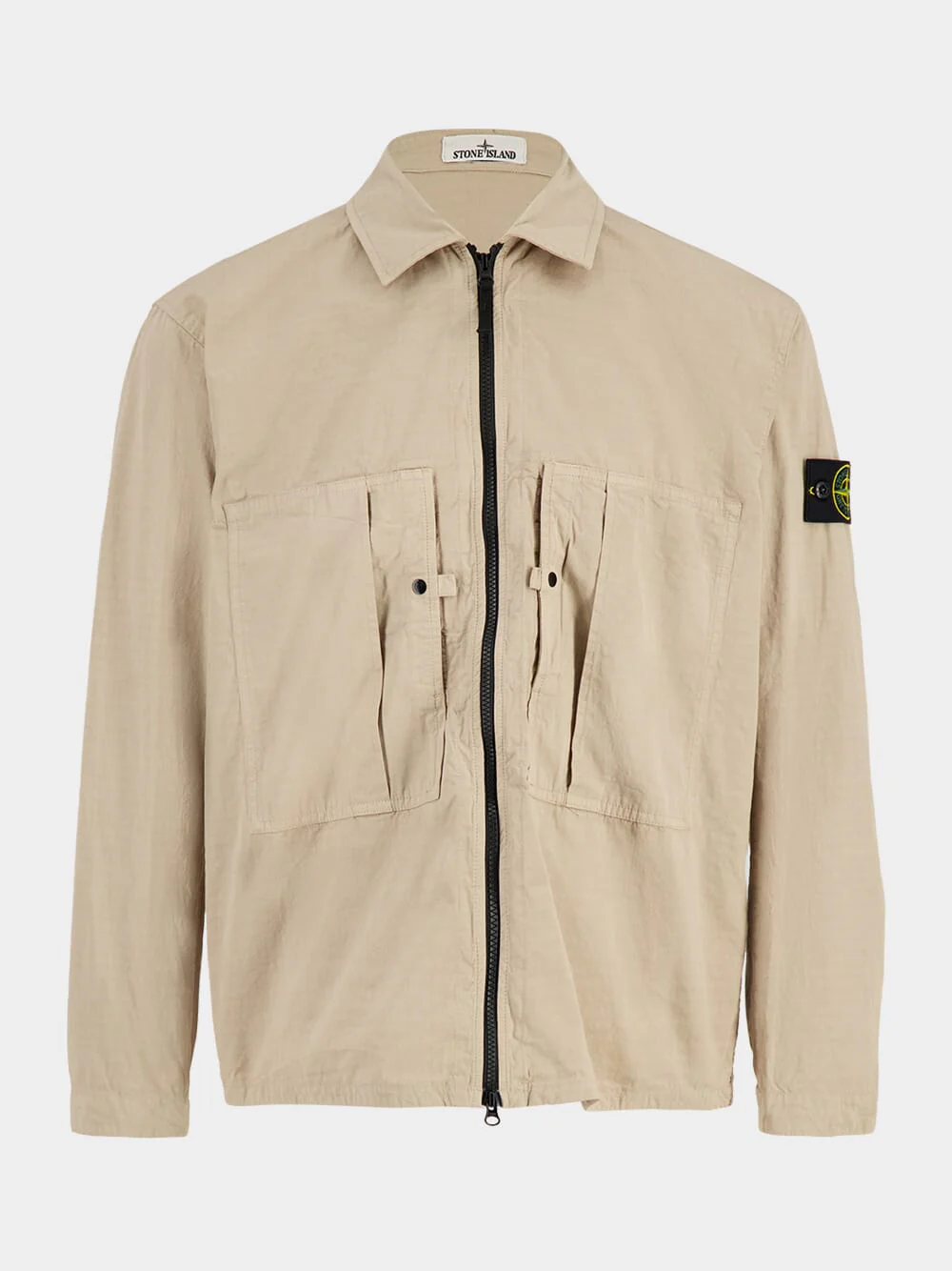 Desert Sand Cotton Ripstop Overshirt