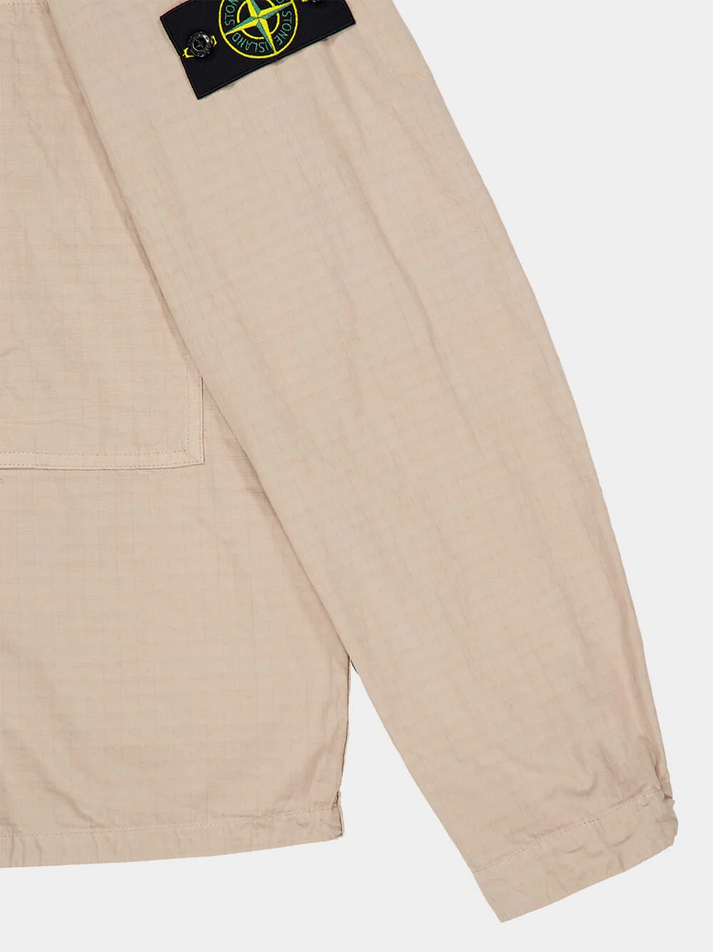 Desert Sand Cotton Ripstop Overshirt - Image 4