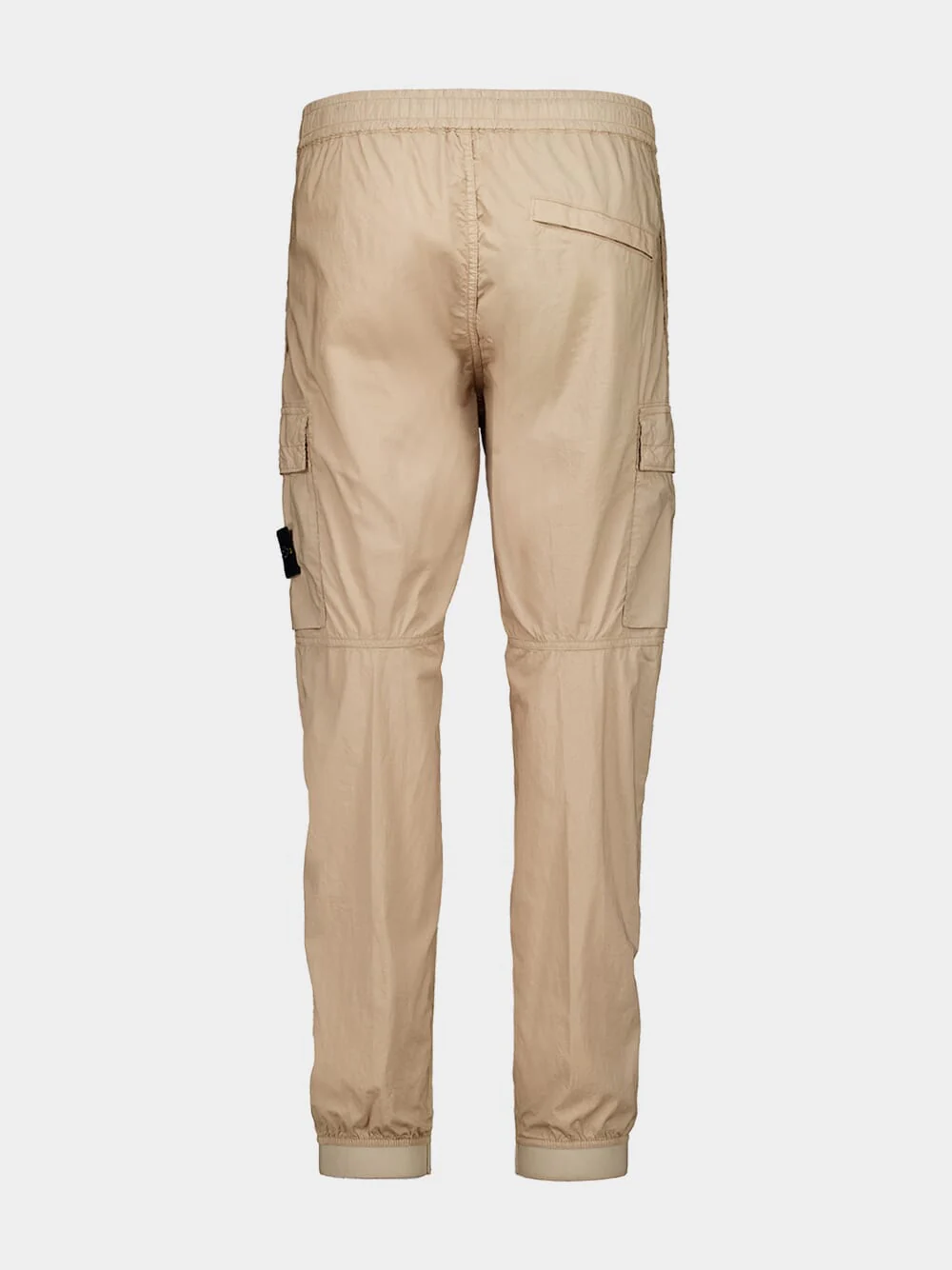 Desert Sand Stretch Cotton Cargo Trousers - Image 2