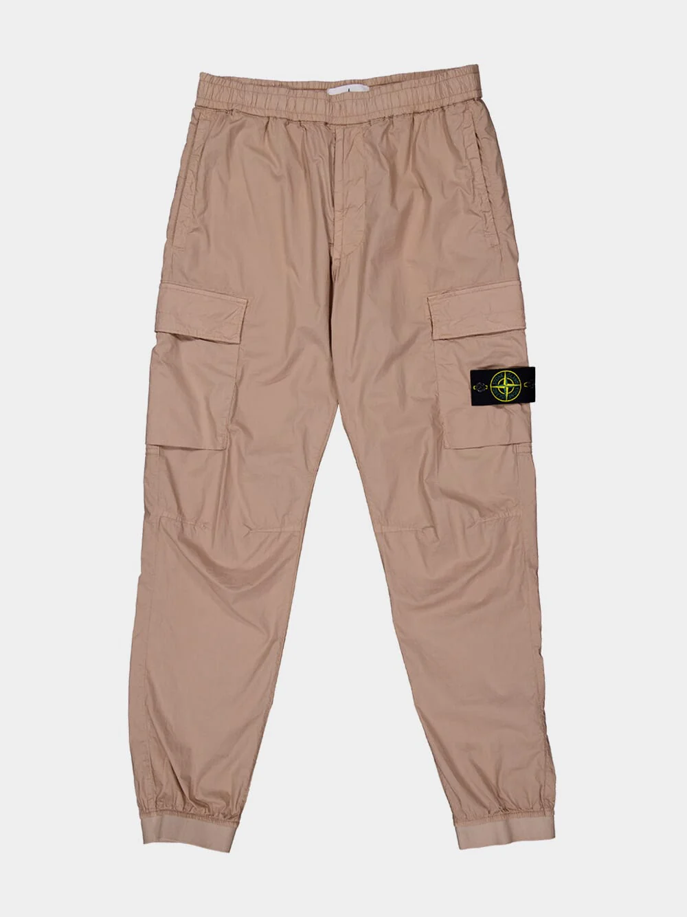 Desert Sand Stretch Cotton Cargo Trousers - Image 4