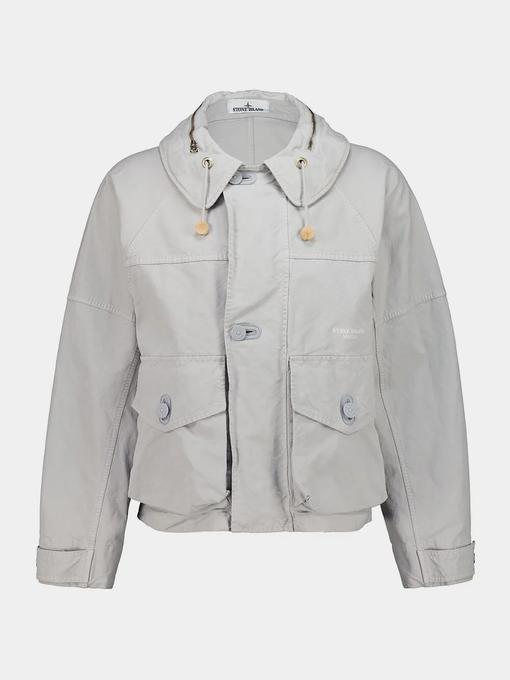 Gravel Gray Marina Cotton Jacket