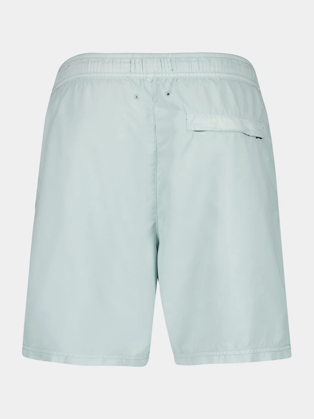 Grey Green Mid-Length Swim Trunks - Image 2