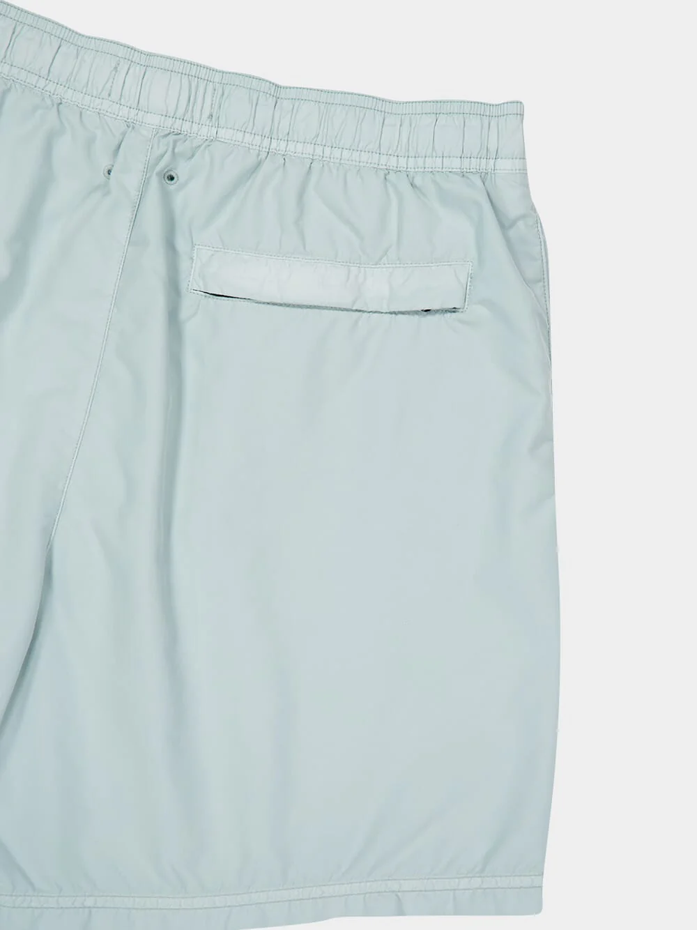 Grey Green Mid-Length Swim Trunks - Image 4