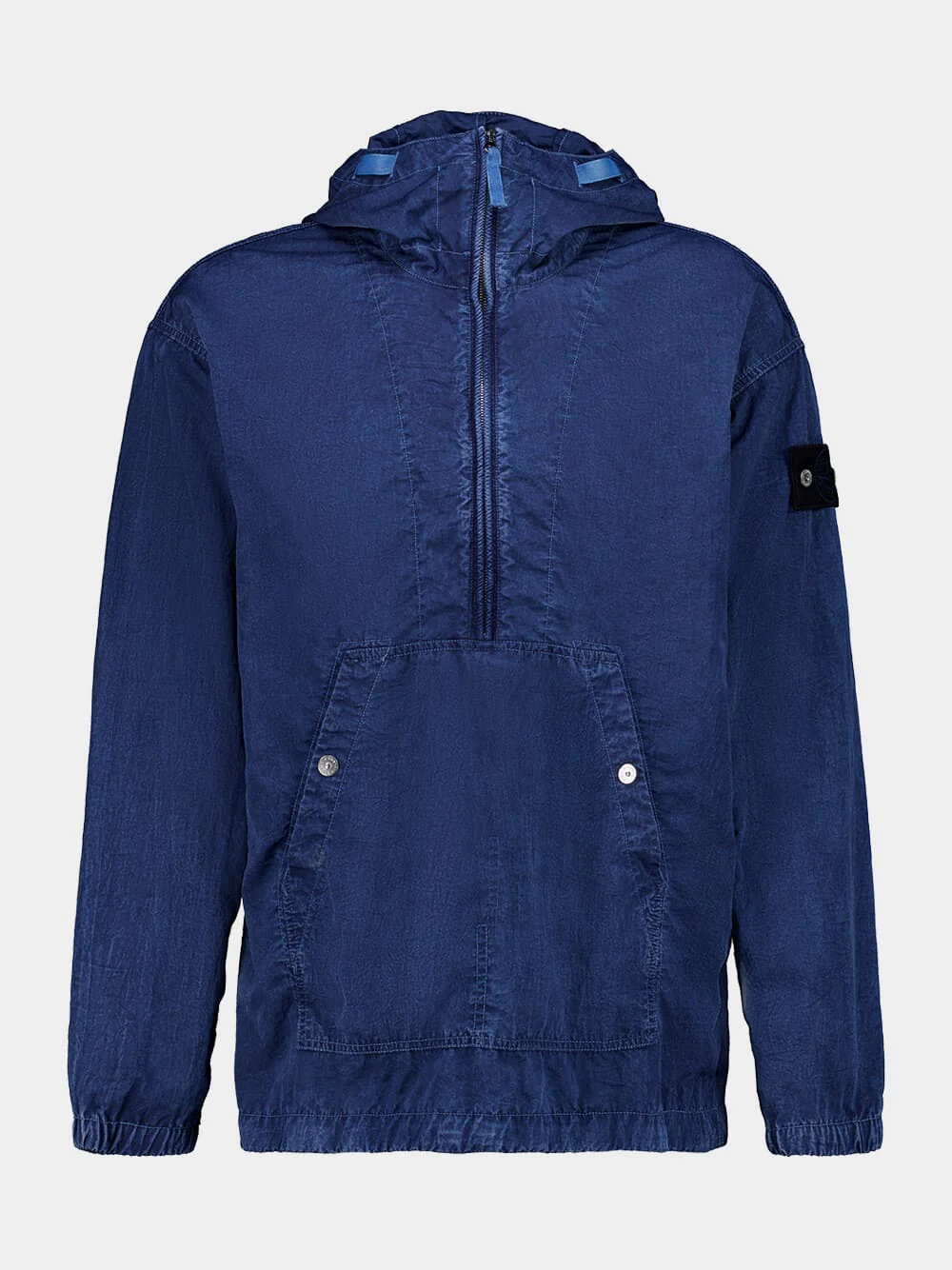 Indigo Blue Nylon Jacket