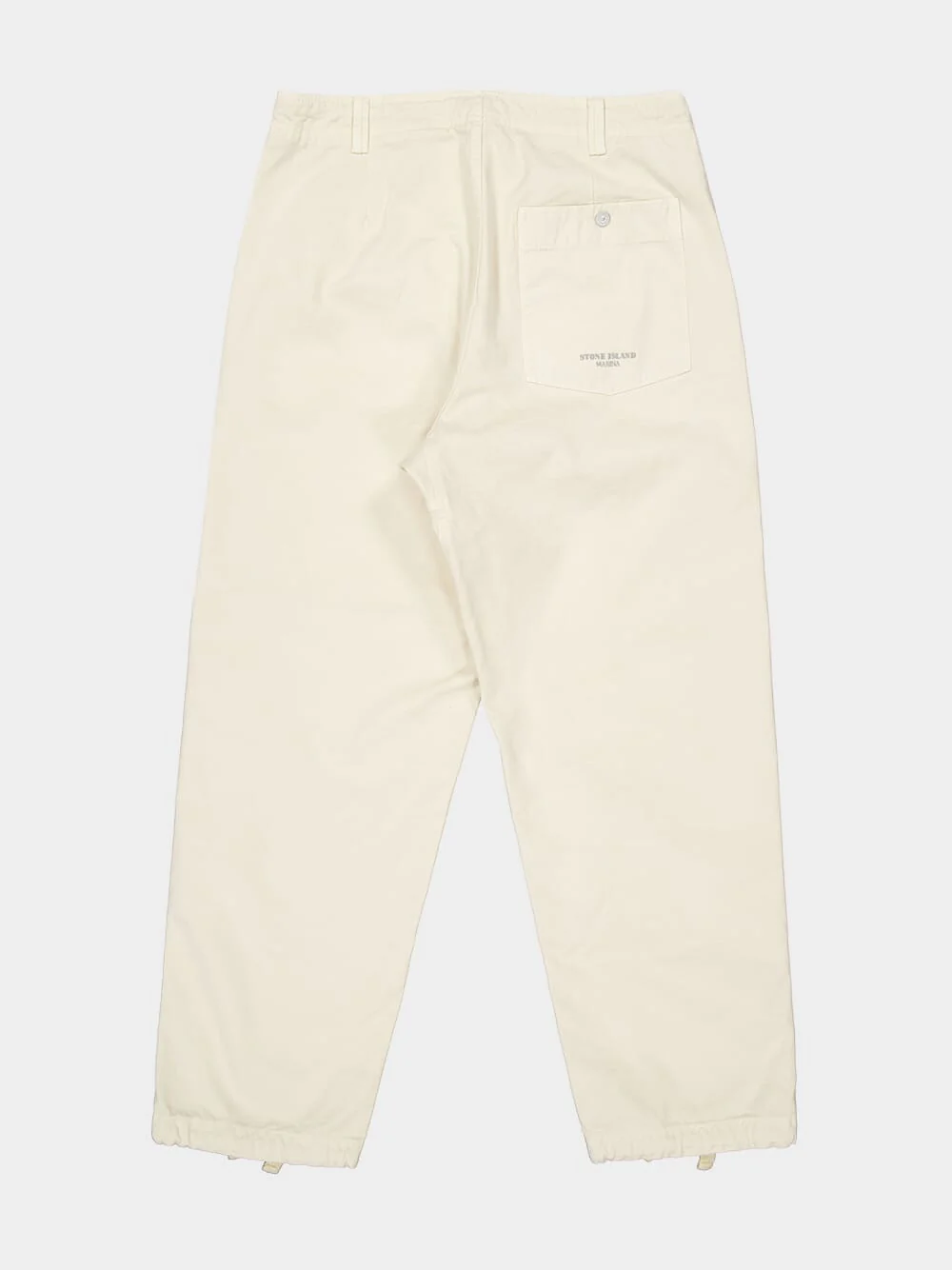 Ivory Marina Cotton Trousers - Image 6