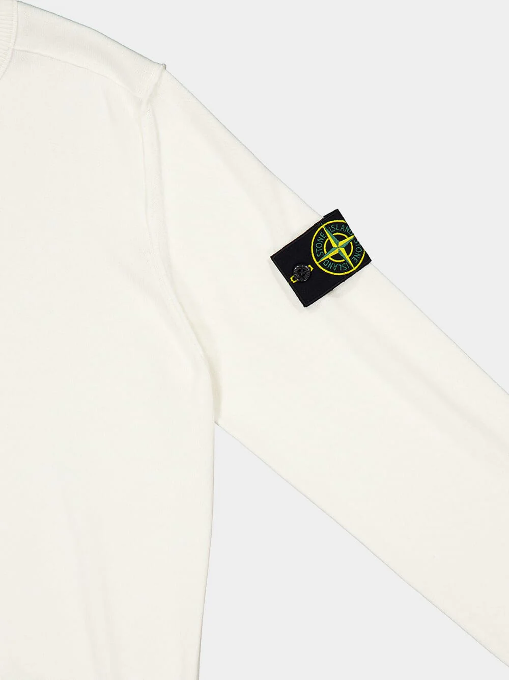 Ivory Organic Cotton Crewneck Jumper - Image 6