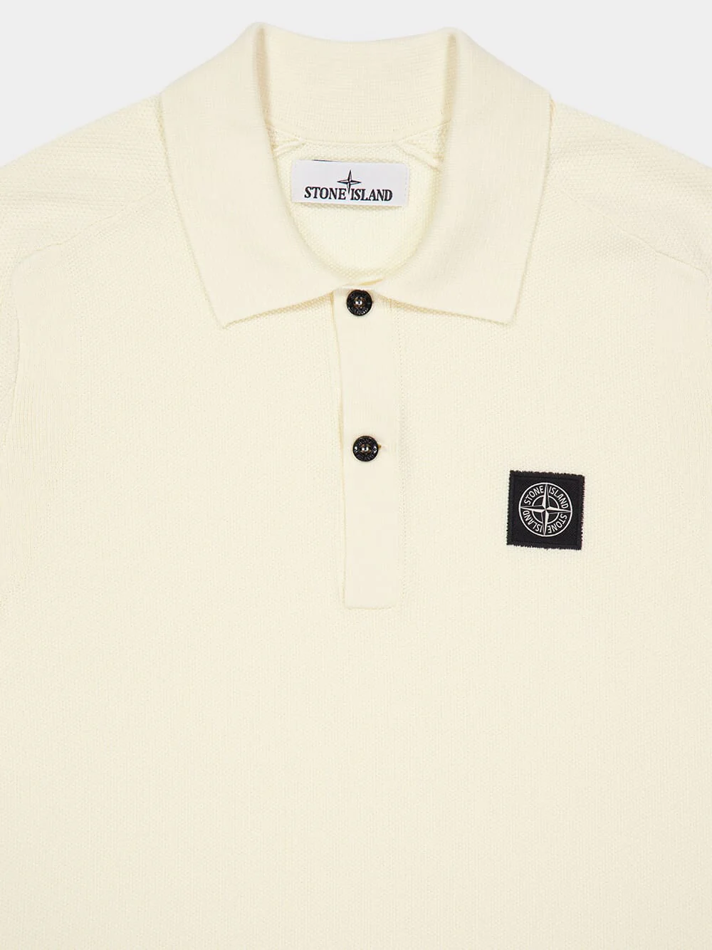 Ivory Organic Cotton Polo Shirt - Image 4