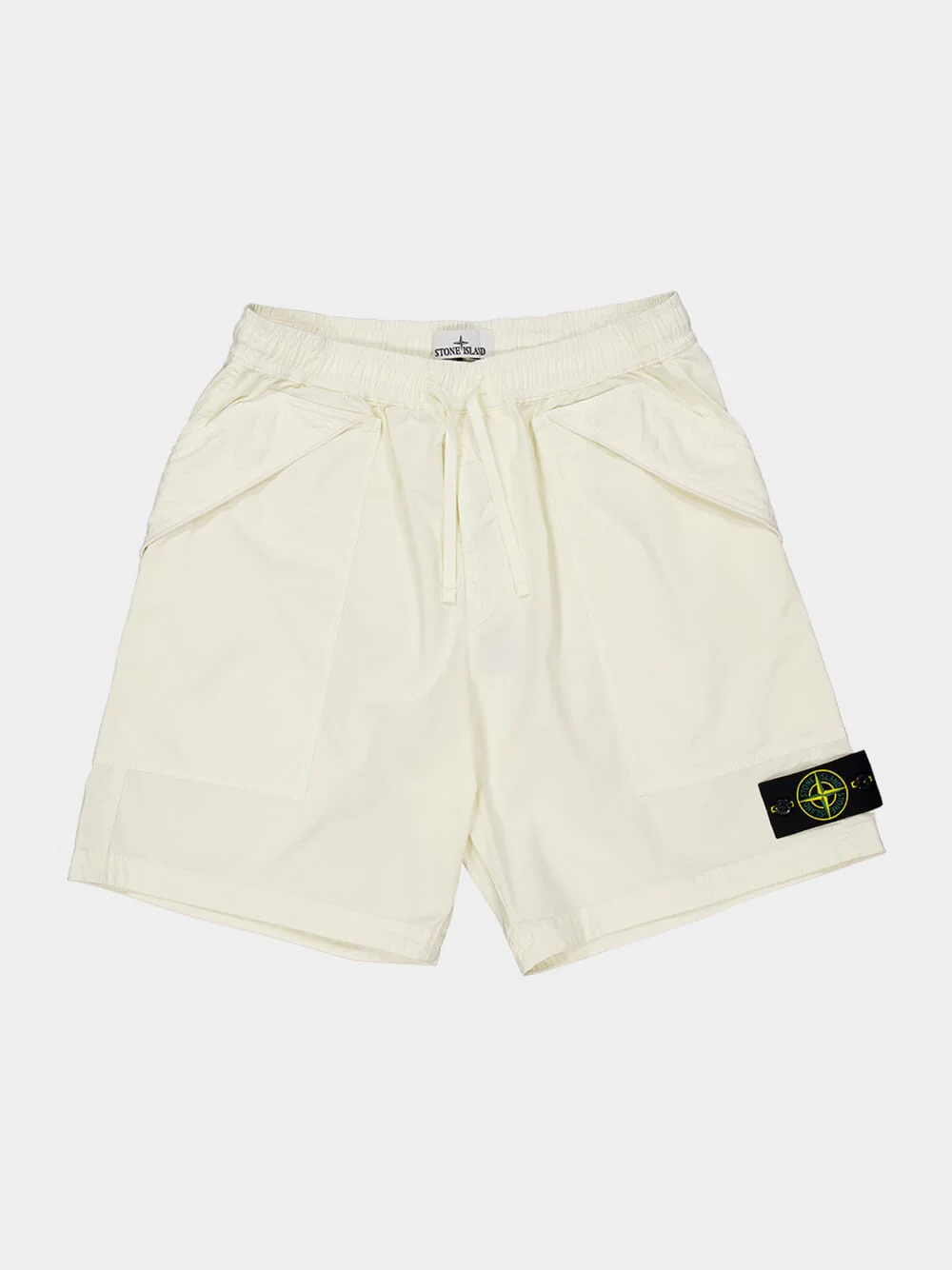 Ivory Regular-Fit Cotton Bermuda Shorts - Image 4