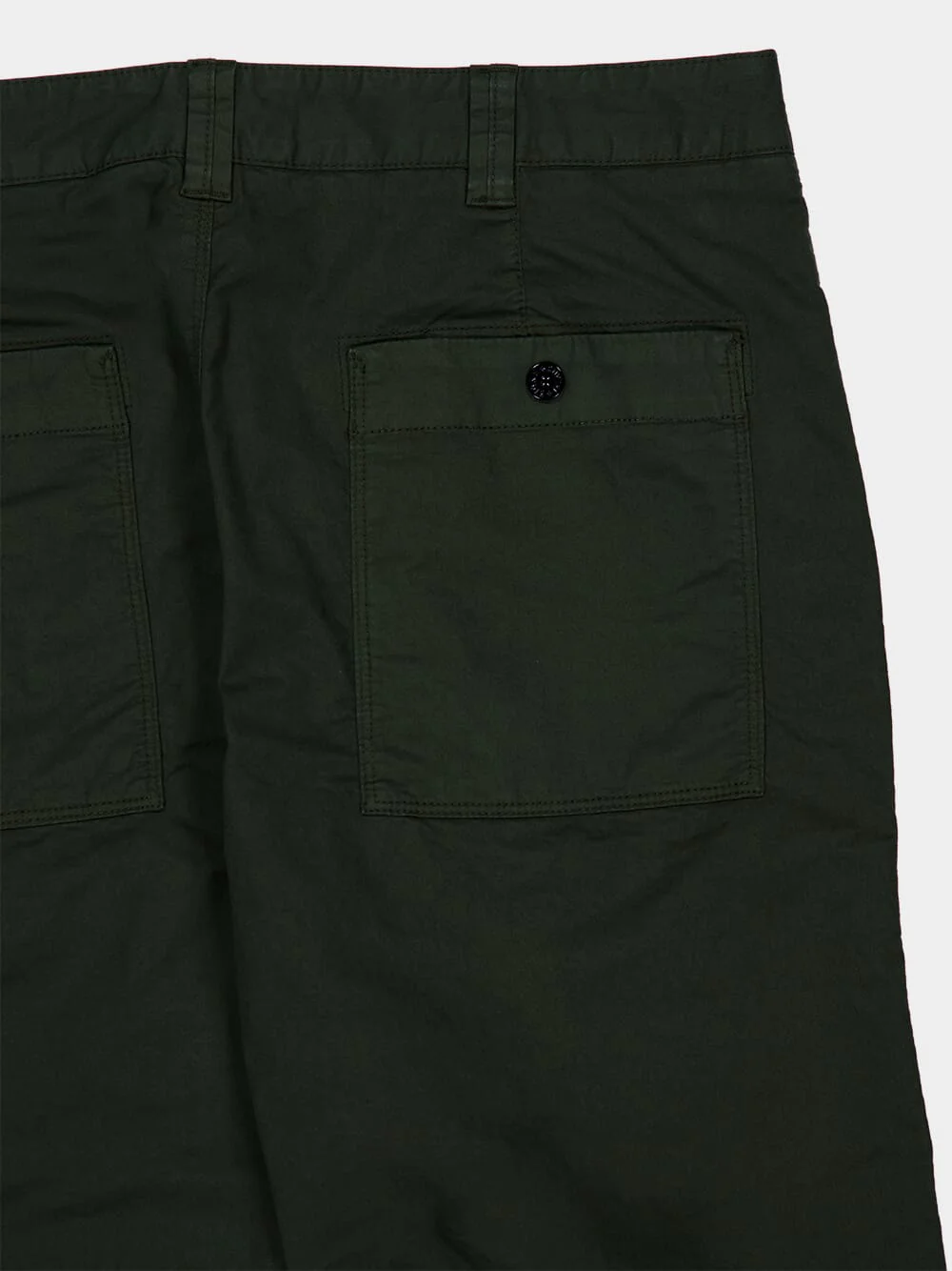 Juniper Green Stretch Cotton Chinos - Image 6