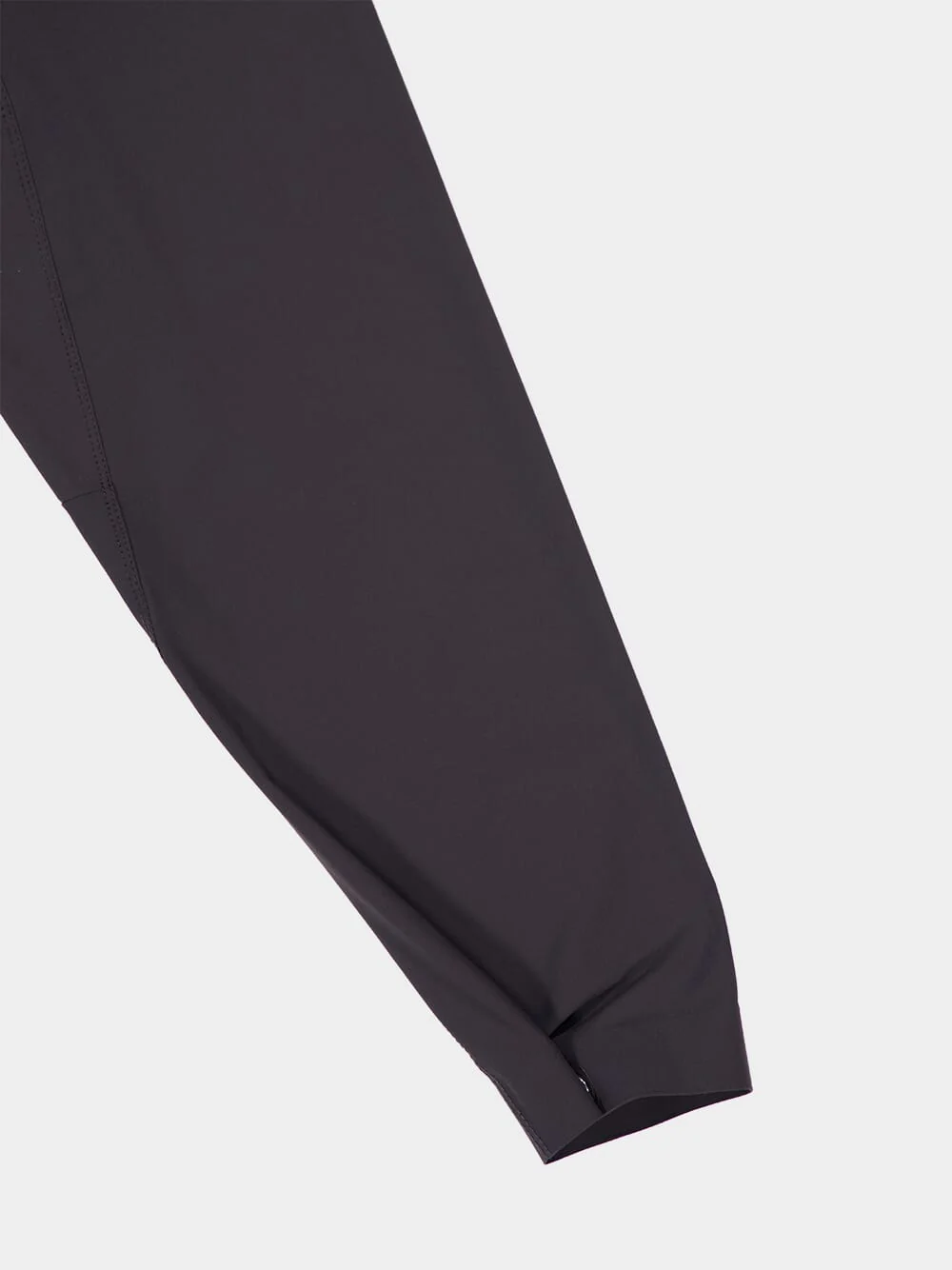 Lead Grey Bi-Stretch Nylon Tela Overshirt - Image 4