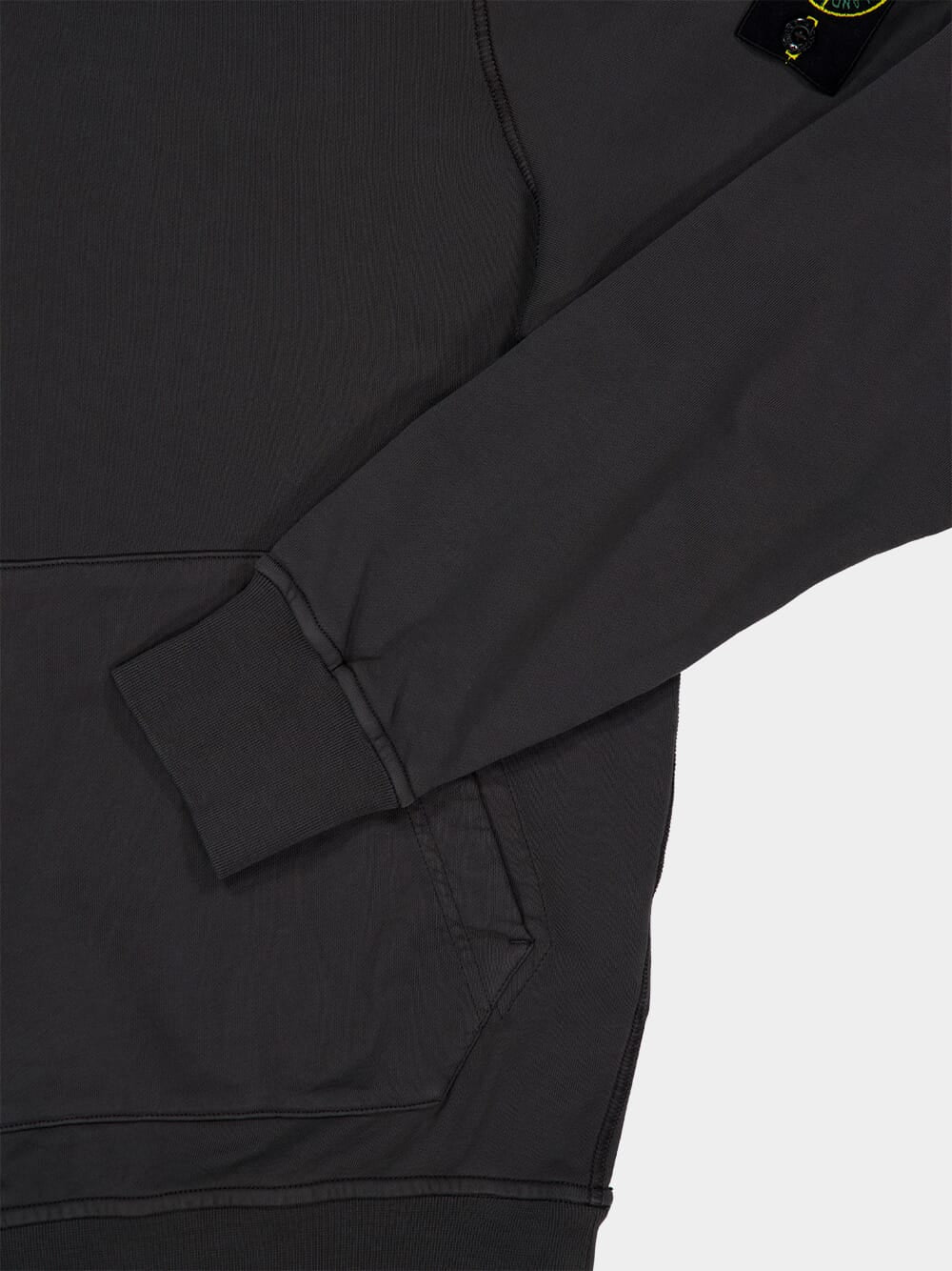 Lead Grey Organic Cotton Hooded Sweatshirt - Image 4