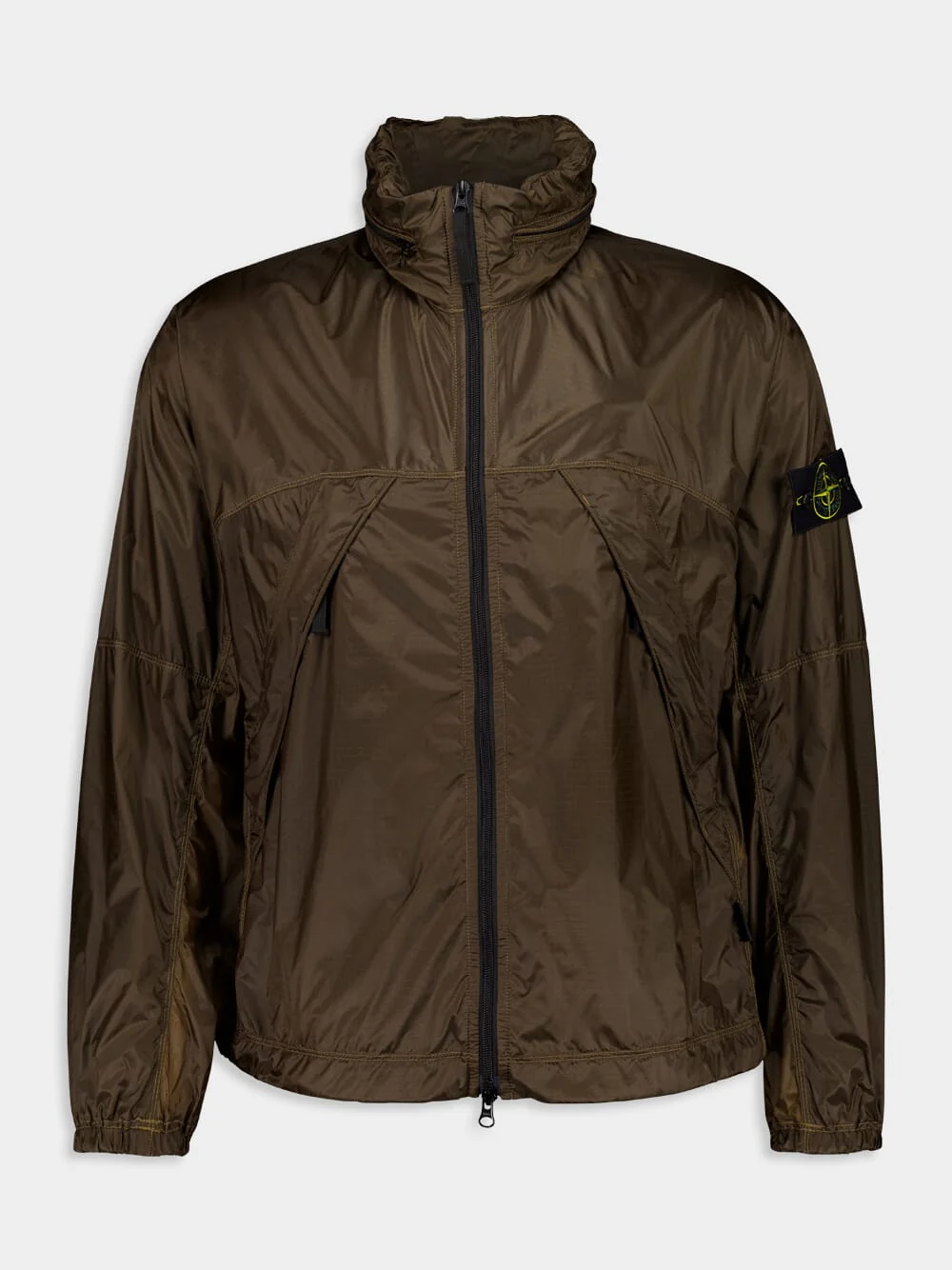 Light Jacket in Military Green Ripstop Light HT Nylon - Image 2