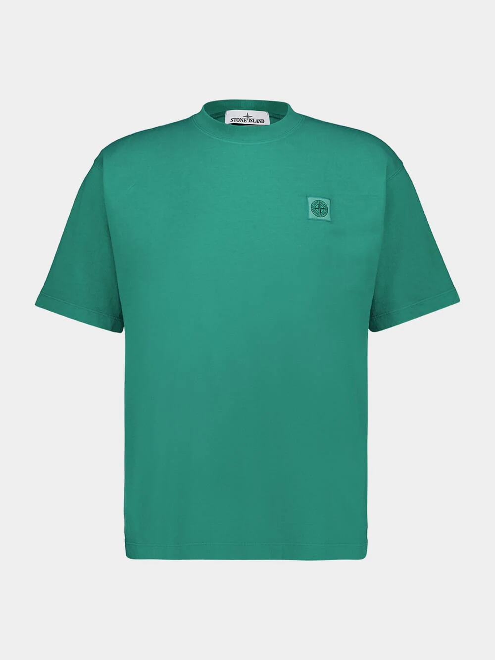 Malachite Green Combed Organic Cotton Jersey T-Shirt