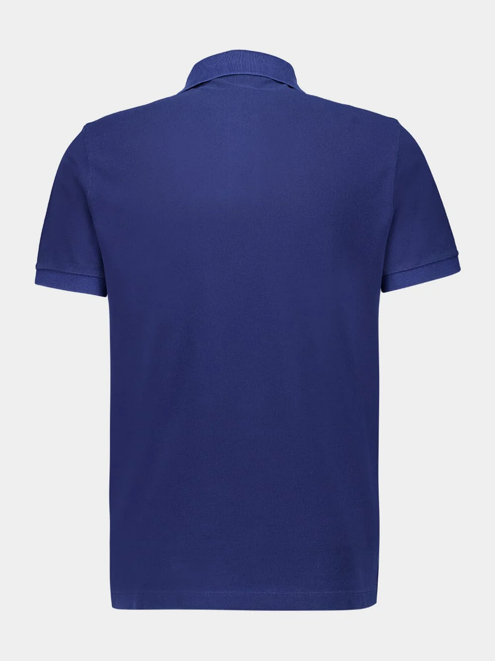 Marine Blue Slim Fit Compass Polo Shirt - Image 2