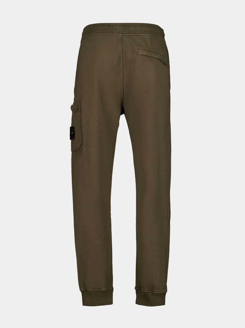 Military Green Compass-Badge Track Pants - Image 2