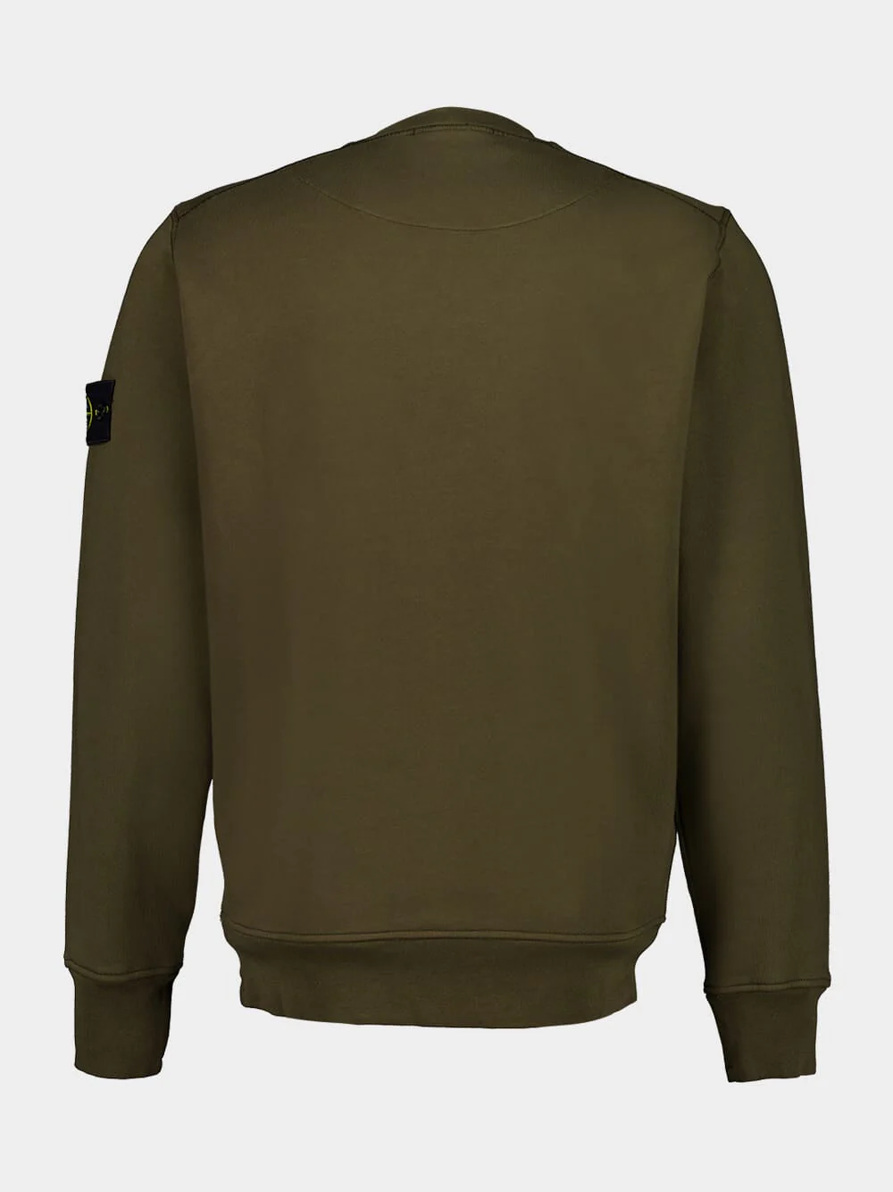 Military Green Sweatshirt with Side Logo - Image 6
