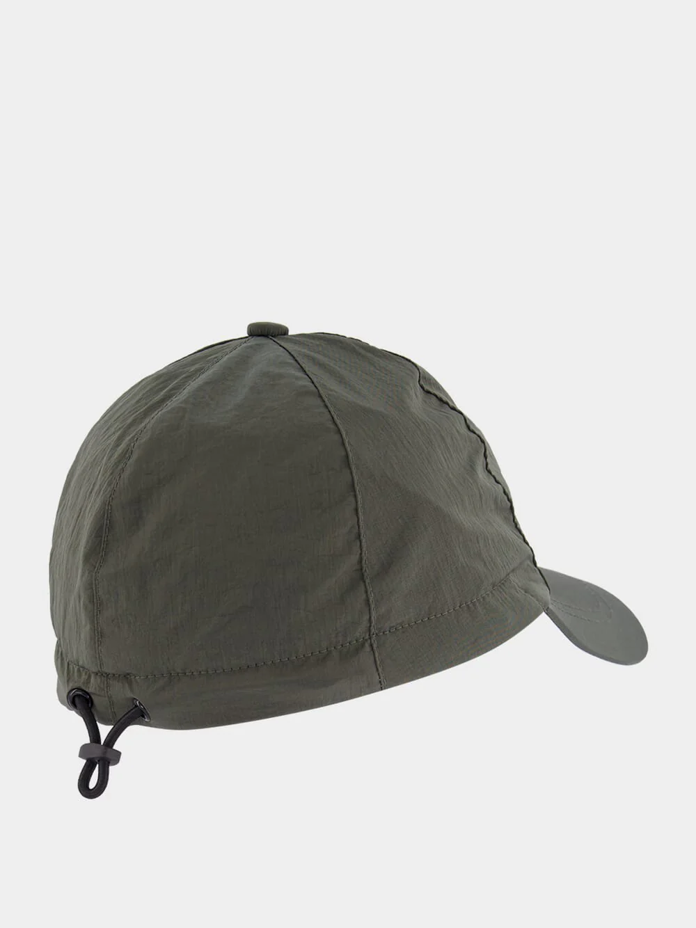 Musk Green Baseball Cap with Compass Embroidery - Image 2