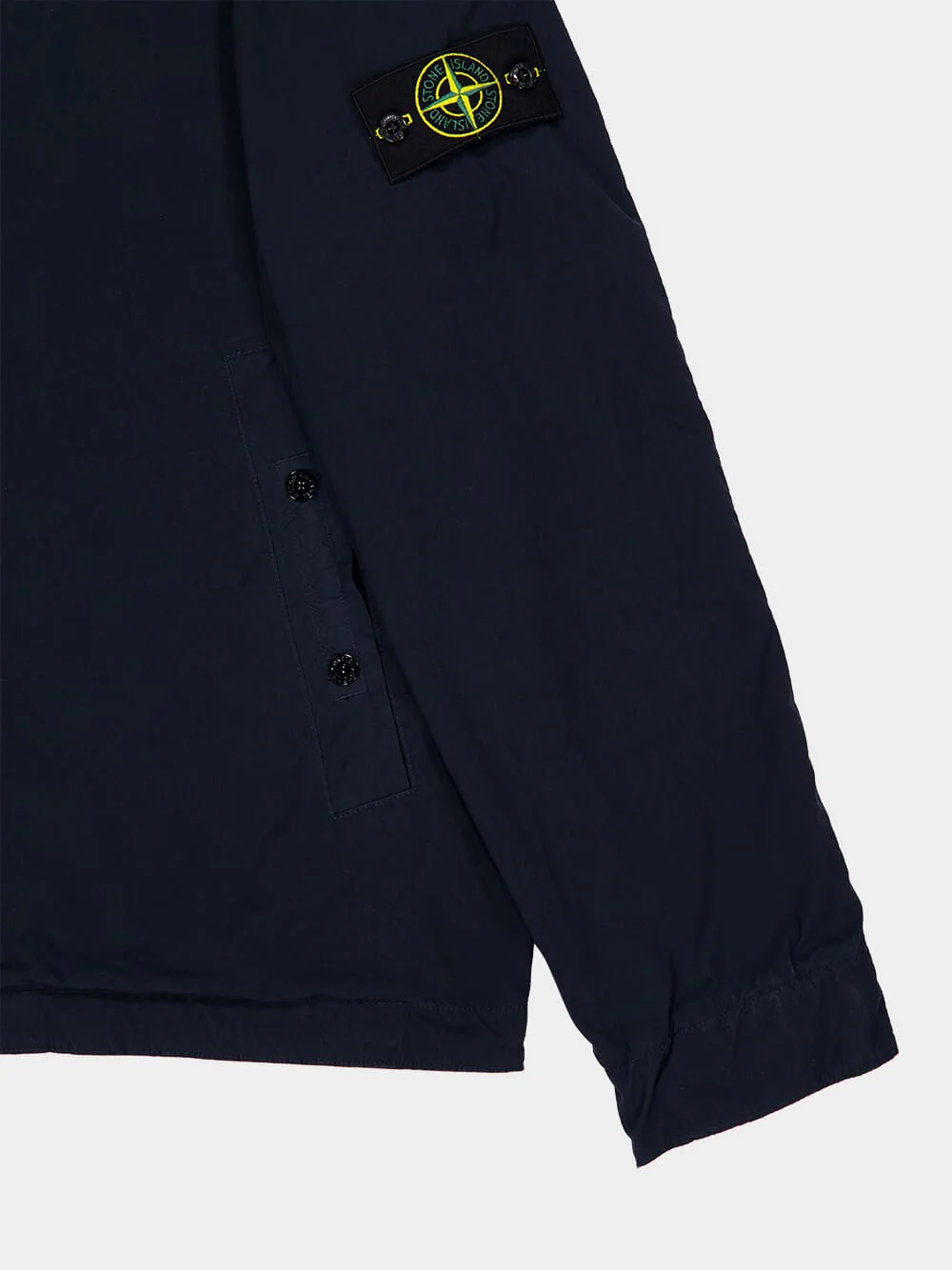 Navy Blue Light Compact Touch Poly-TC Coach Jacket - Image 6