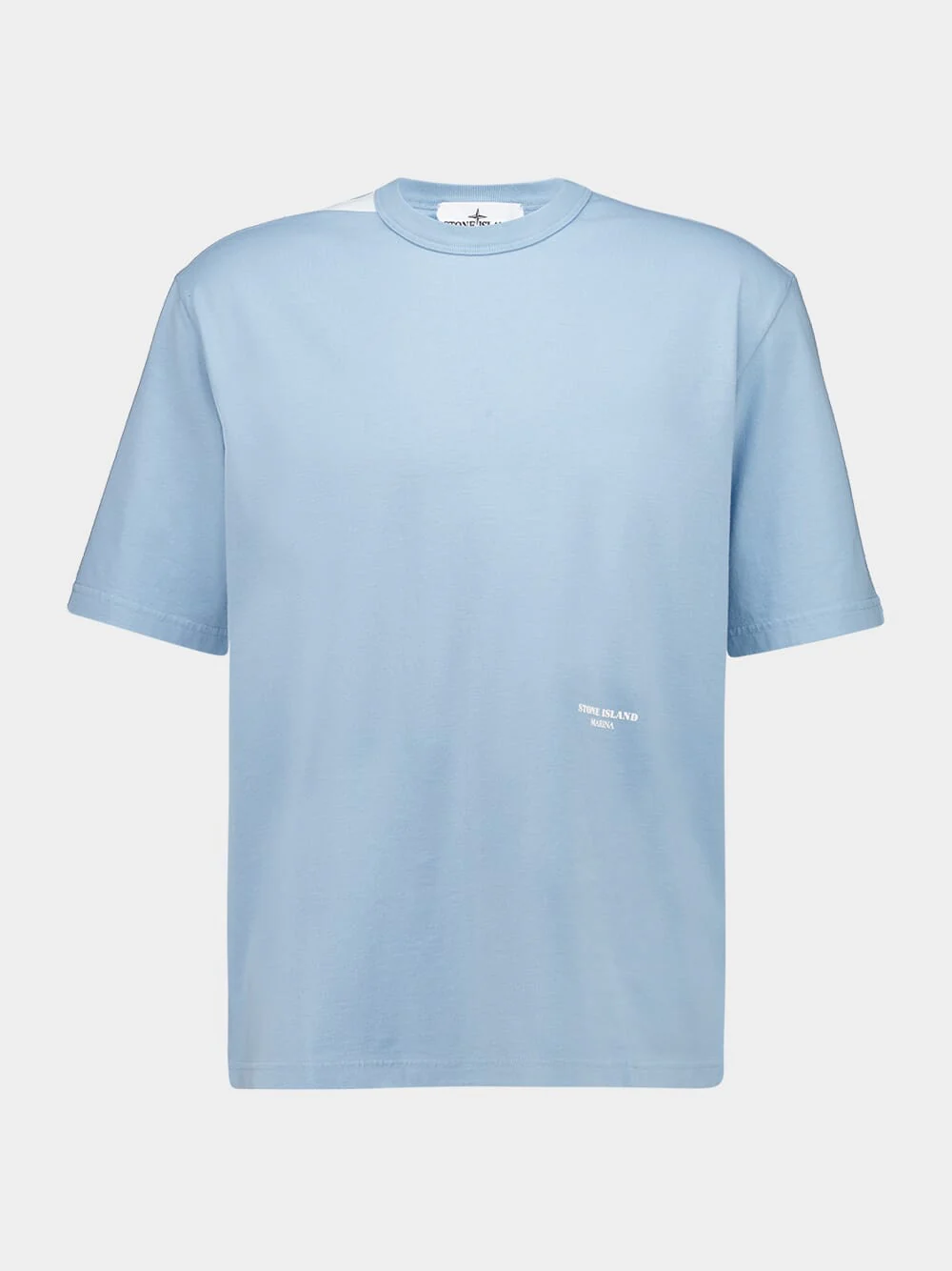 Powder Blue Marina Cotton T-Shirt