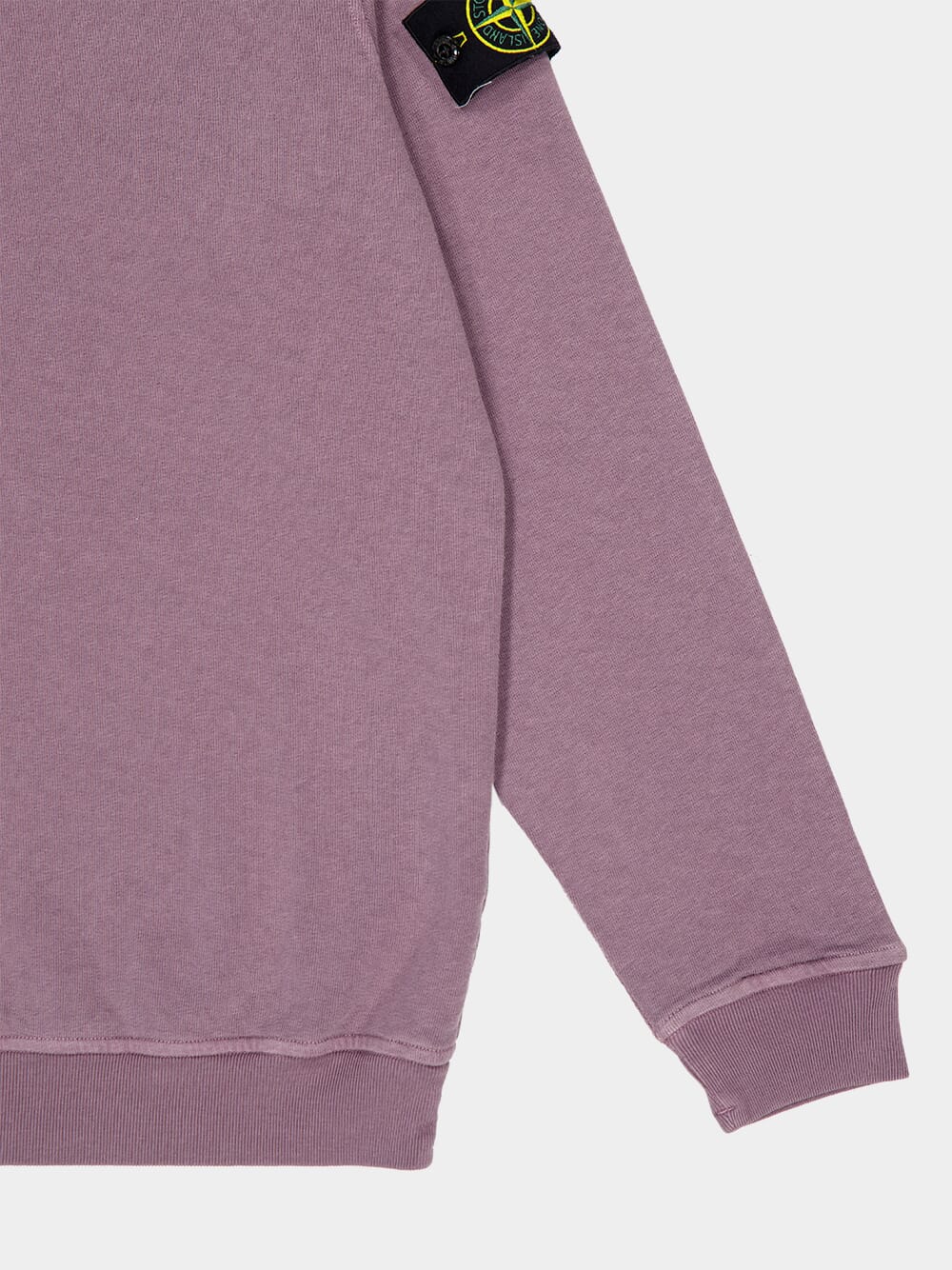 Purple Grey Malfilé Fleece Sweatshirt - Image 4